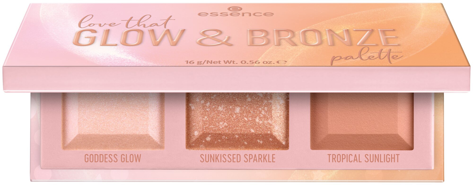 Essence Highlighter-Palette »love that GLOW & BRONZE palette«, mit intensieven Nuancen