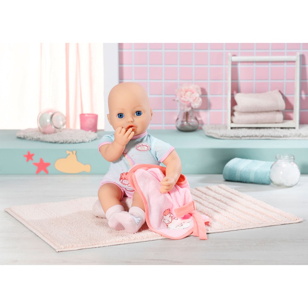 Baby Annabell Puppenkleidung »Deluxe Badezeit, 43 cm«, (Set, 4 tlg.)