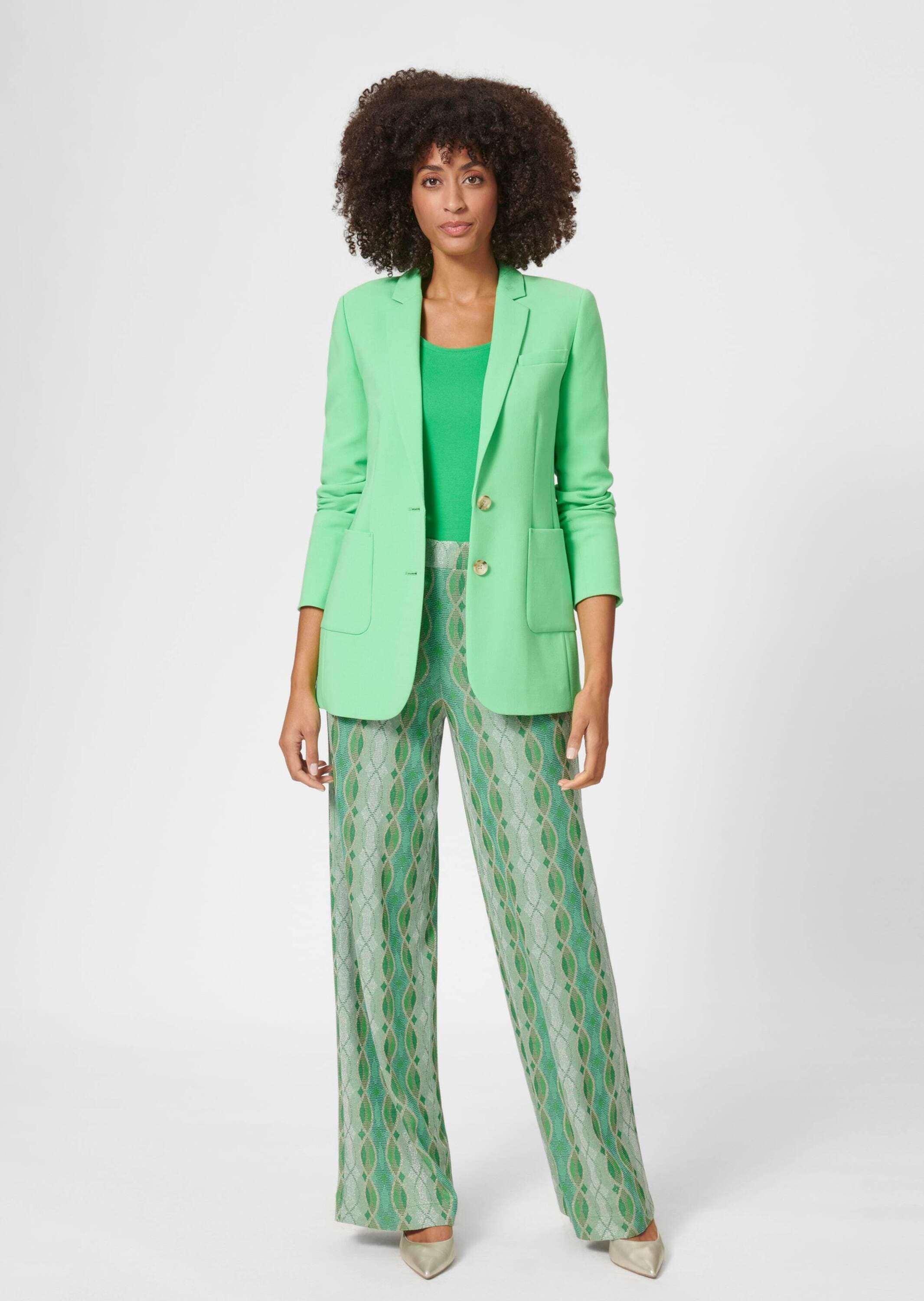 MADELEINE Palazzohose »Hose Weite Jerseyhose mit Grafikprint«