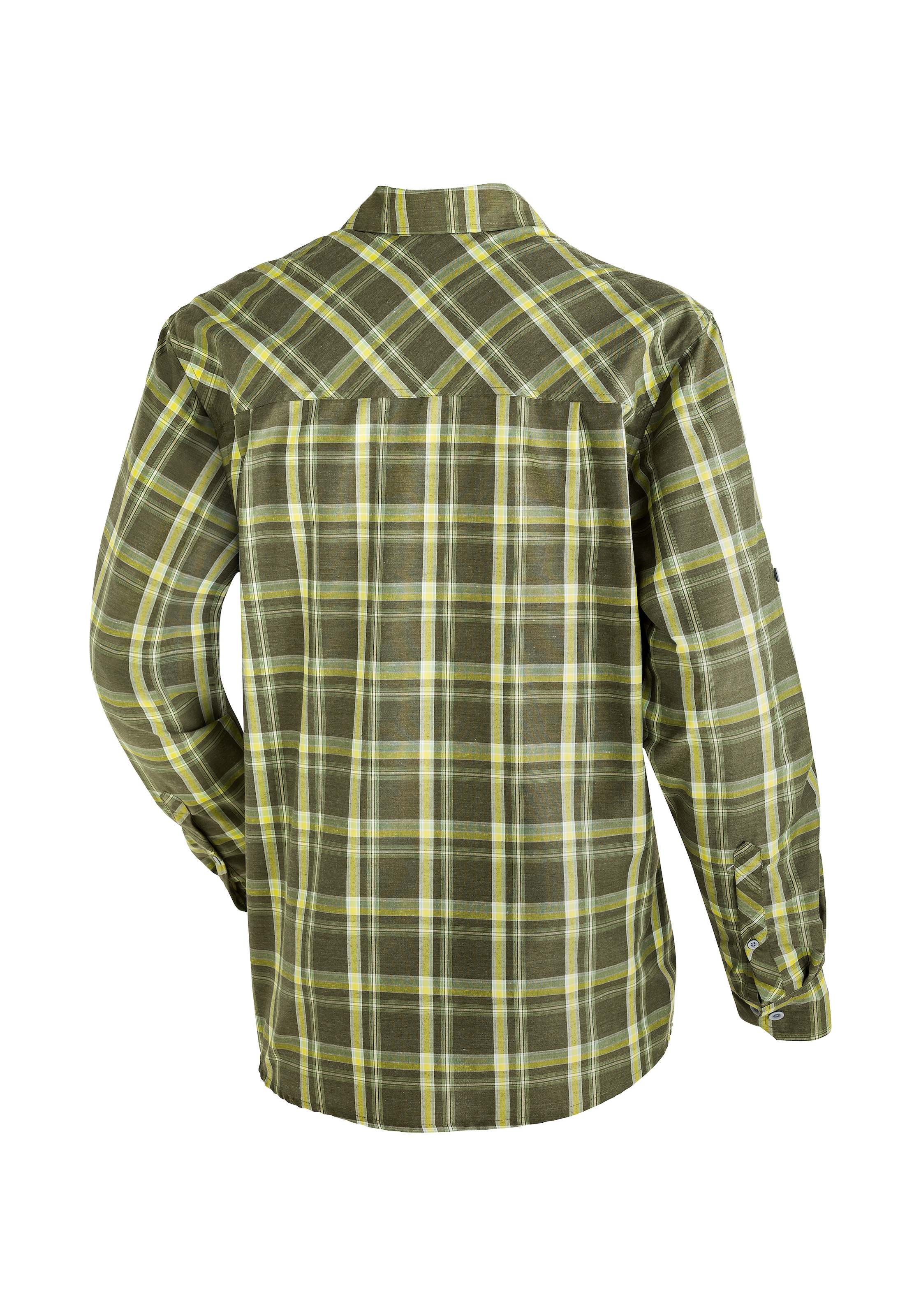 Maier Sports Funktionshemd »Claas«, Herren Hemd, langarm Karohemd für Outdoor und Freizeit