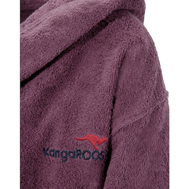 KangaROOS Unisex-Bademantel »Cassidy«, (1 St.), für Damen & Herren, mit  Taschen, S-3XL online kaufen