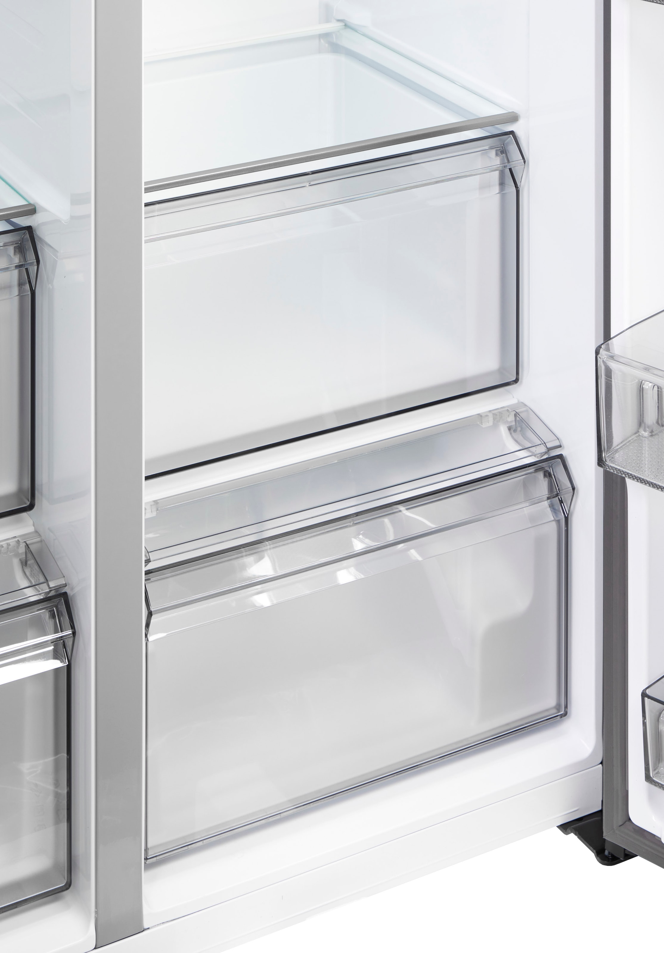 Samsung Side-by-Side »RS70F66KBFEF«, Eis- und Wasserspender, Al Energy Mode, No Frost+
