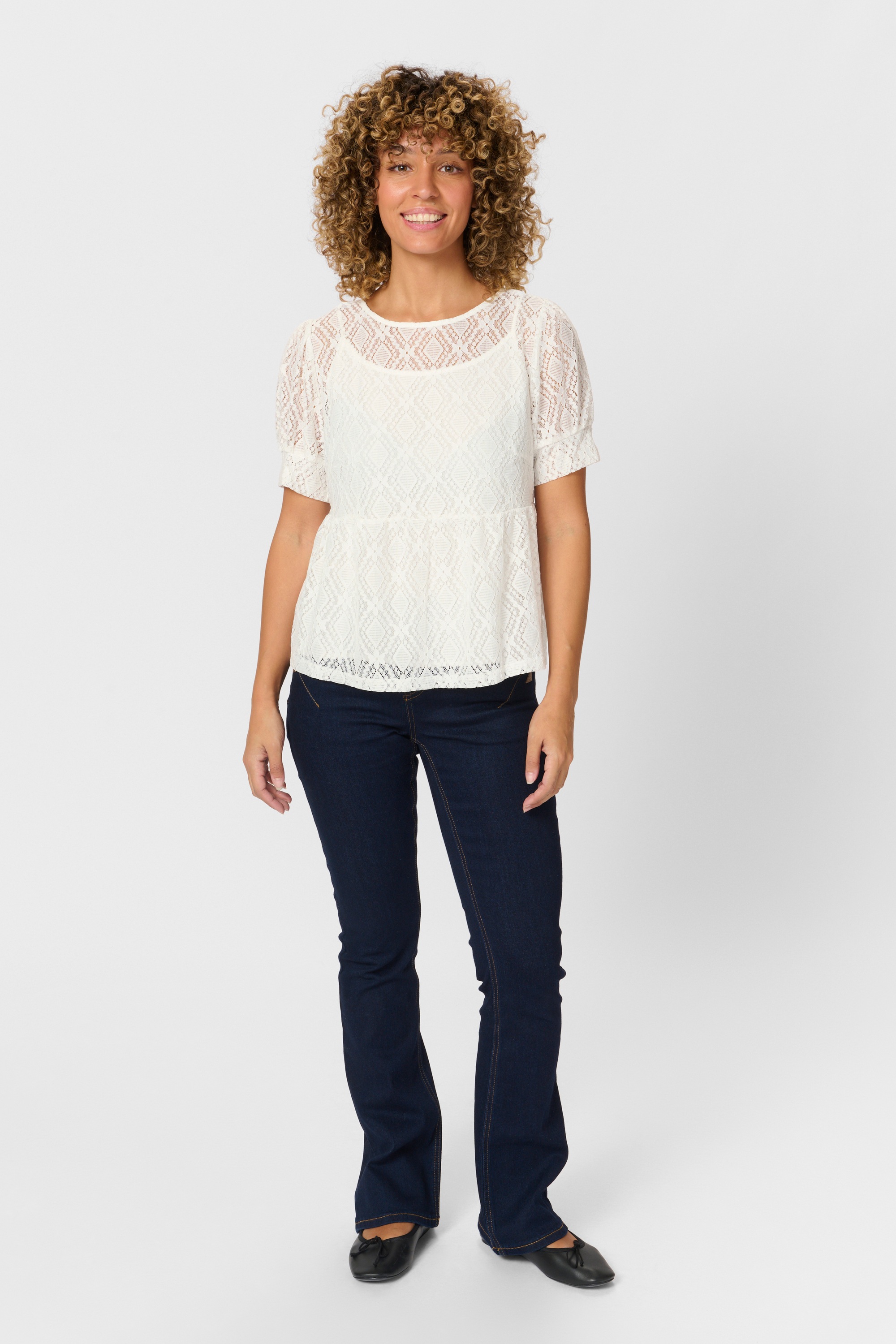 Cream Kurzarmbluse »Kurzarm-Bluse CRRemi«