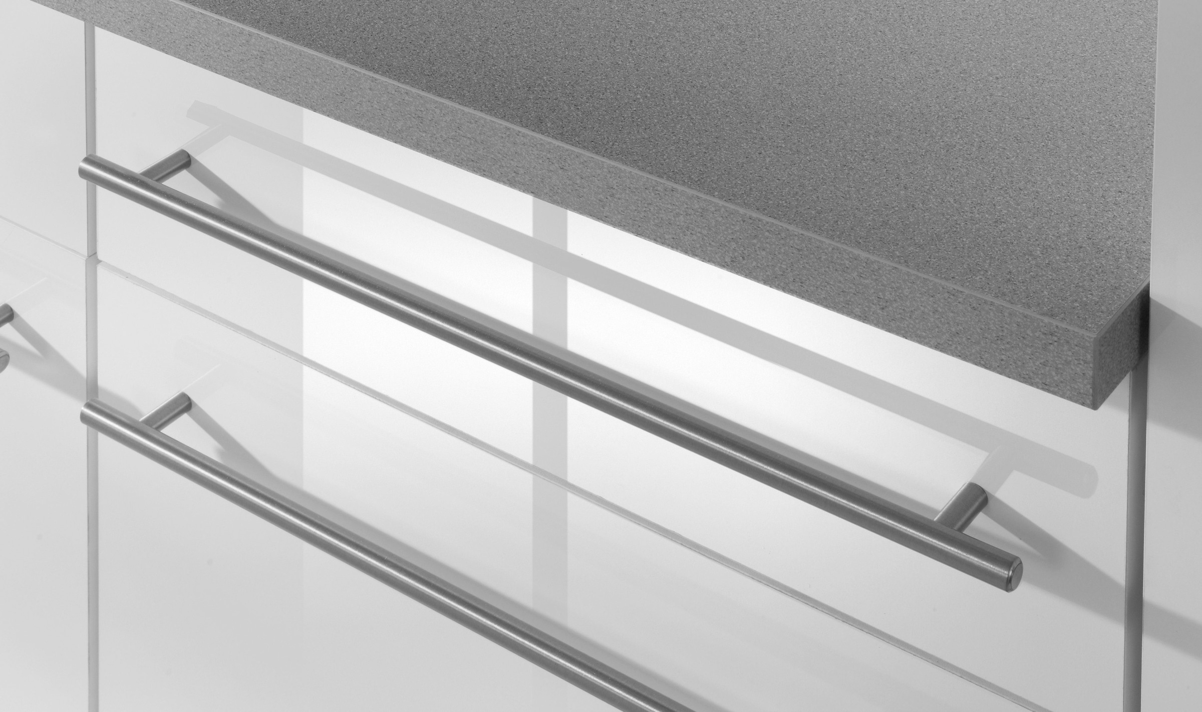 wiho Küchen Küchenzeile »Chicago« mit E-Geräten, Gesamtbreite 330 cm