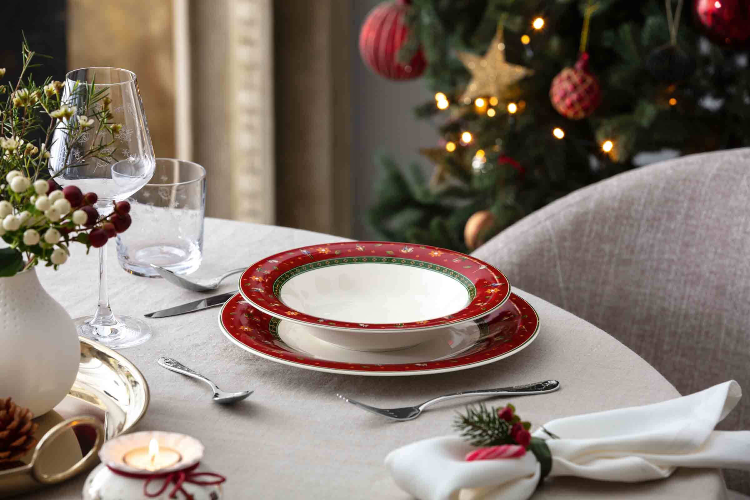 Villeroy & Boch Suppenteller »Suppenteller Toy's Delight ø 23 cm rot«