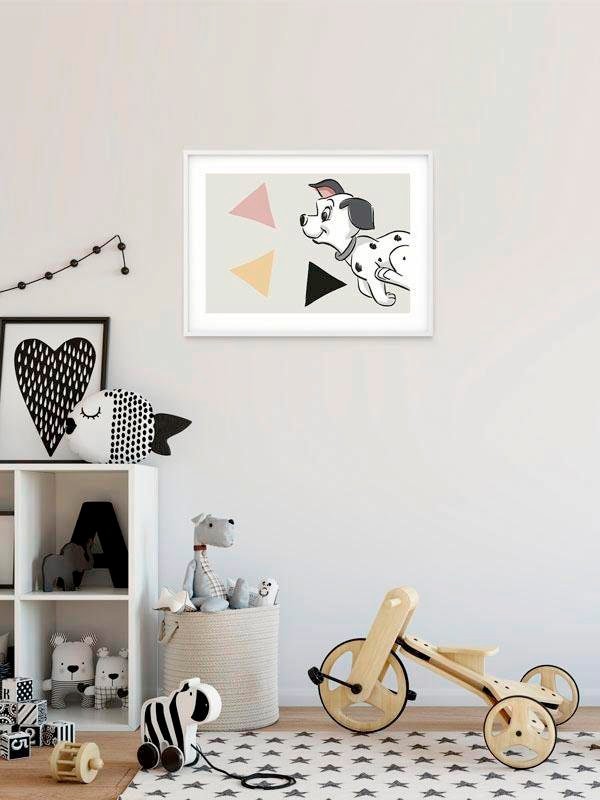 Dalmatiner Kinderzimmer, Garantie Jahren mit 3 Disney, Poster Komar (1 Wohnzimmer online | kaufen Schlafzimmer, Landscape«, XXL »101 Angles St.),