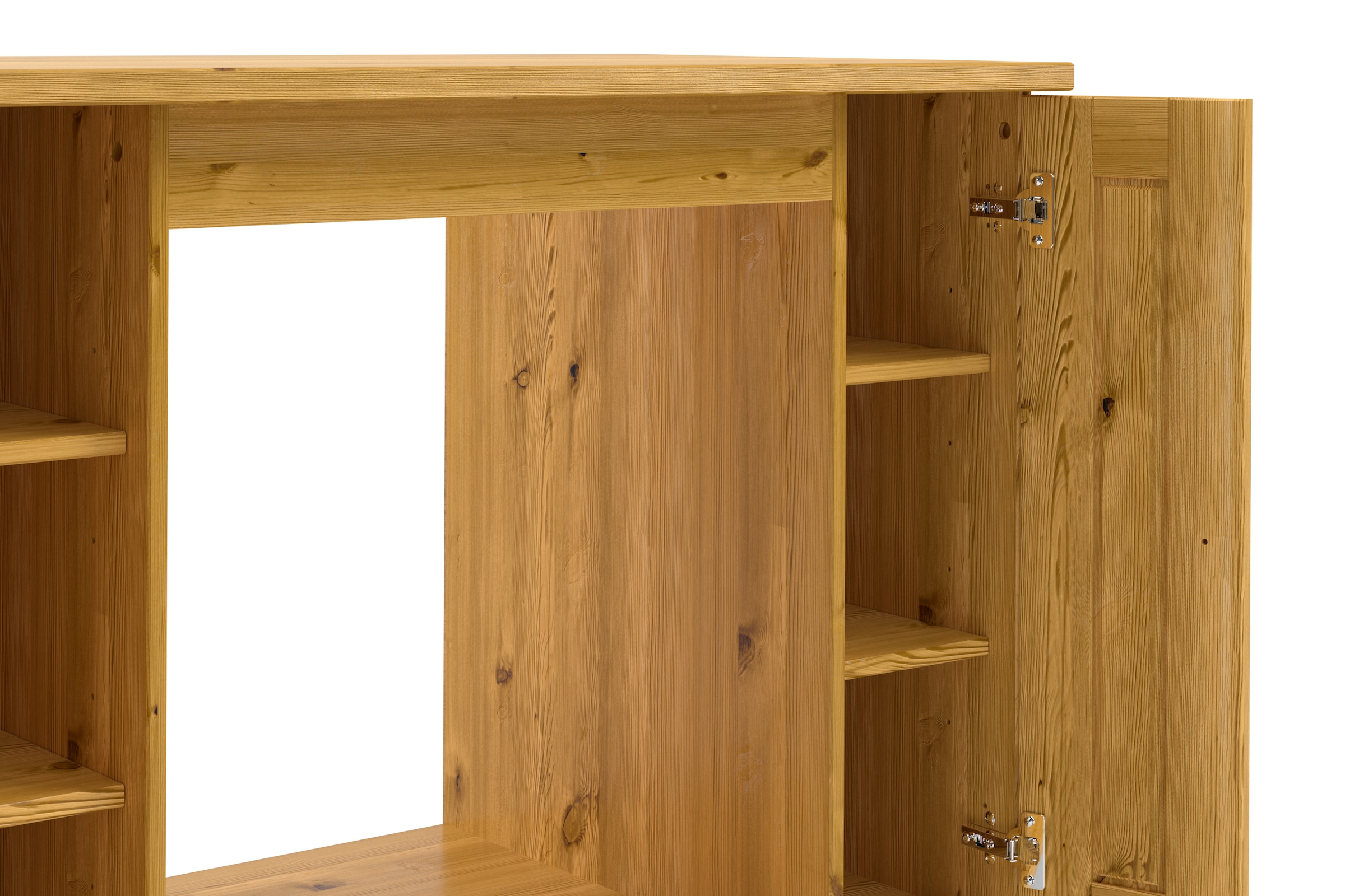 Home affaire Herdumbauschrank »Alby2«, Mit Metallgriffen, Breite 100 cm, ohne E-Geräte
