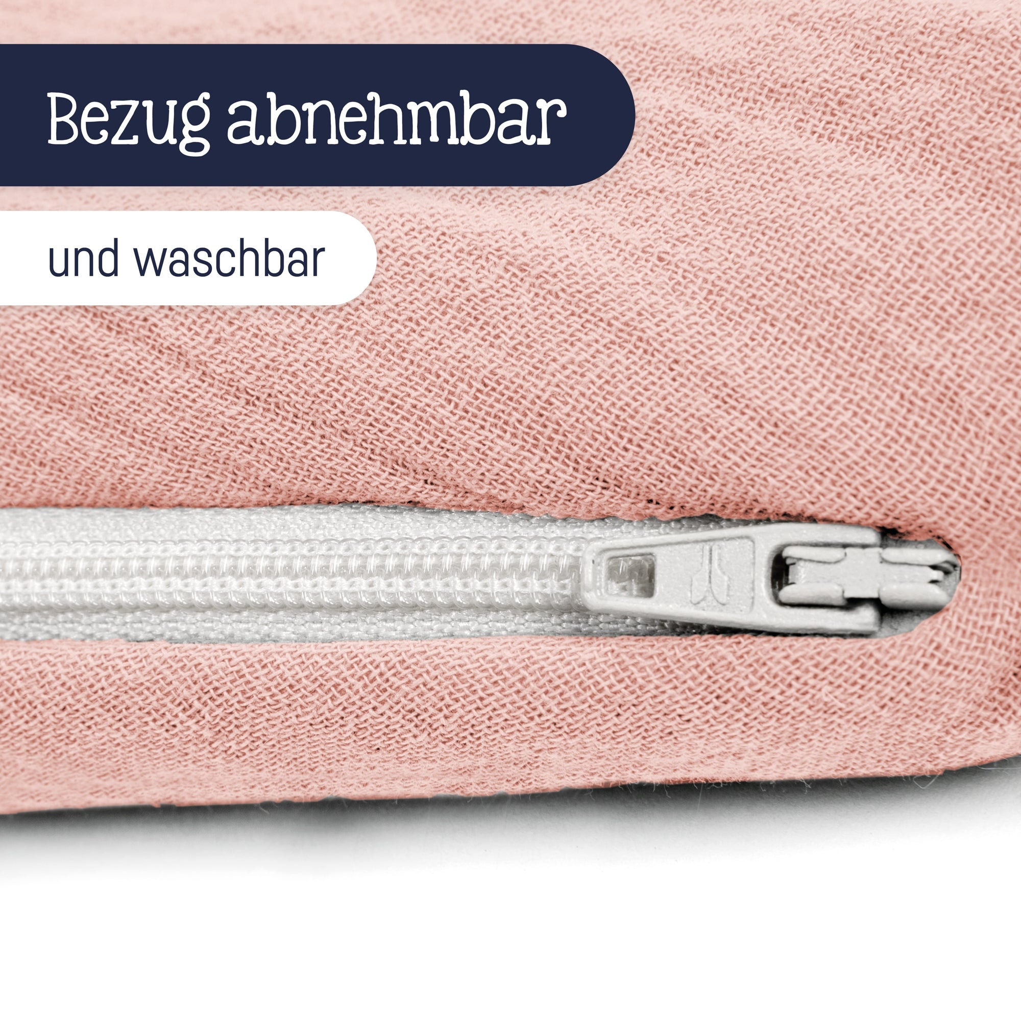 Julius Zöllner Stillkissen »dusty rose«, (1 tlg.)