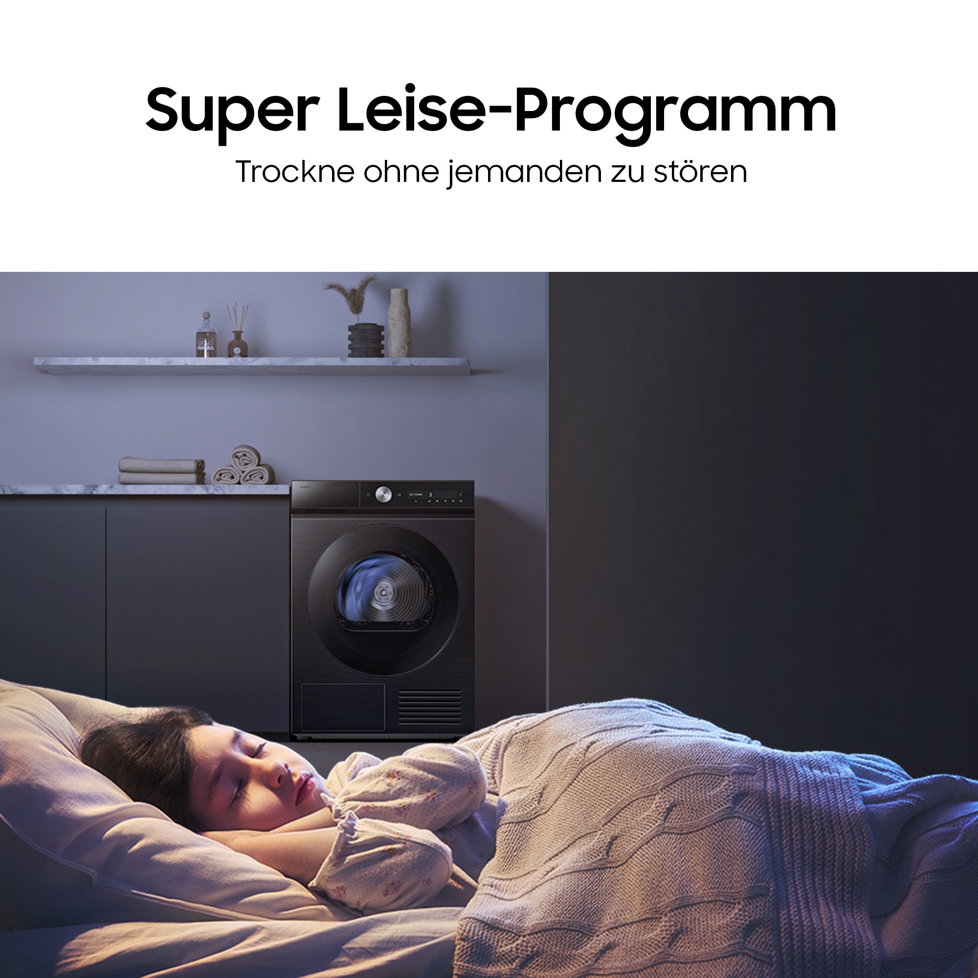 Samsung Wärmepumpentrockner »DV90DB8845GBU2« DV8400D QuickDriveᵀᴹ Option ‑ Spart bis zu 35 % Zeit