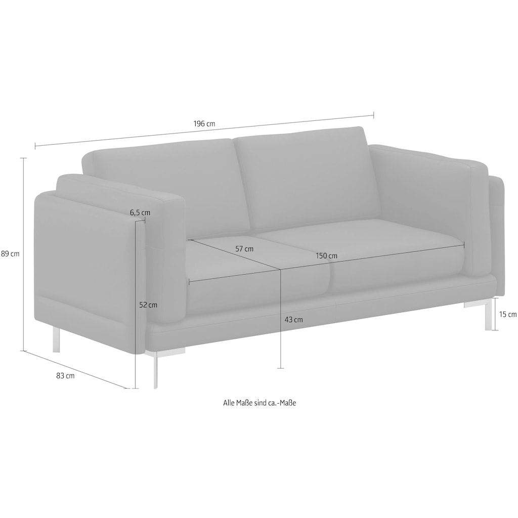 machalke® 2,5-Sitzer »vivien«