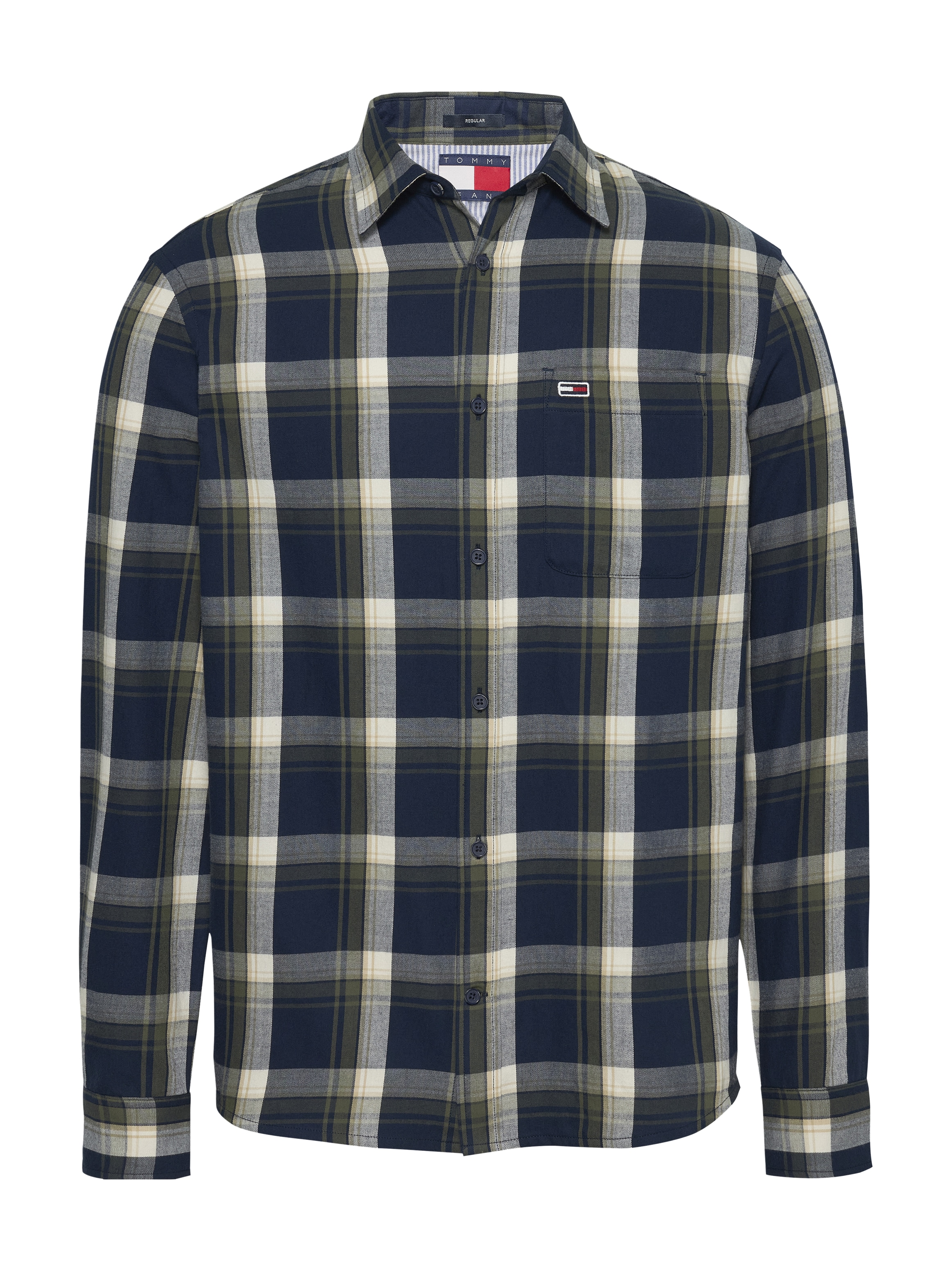 Tommy Jeans Karohemd »TJM REG CHECK FLANNEL SHIRT EXT«, mit Karomuster