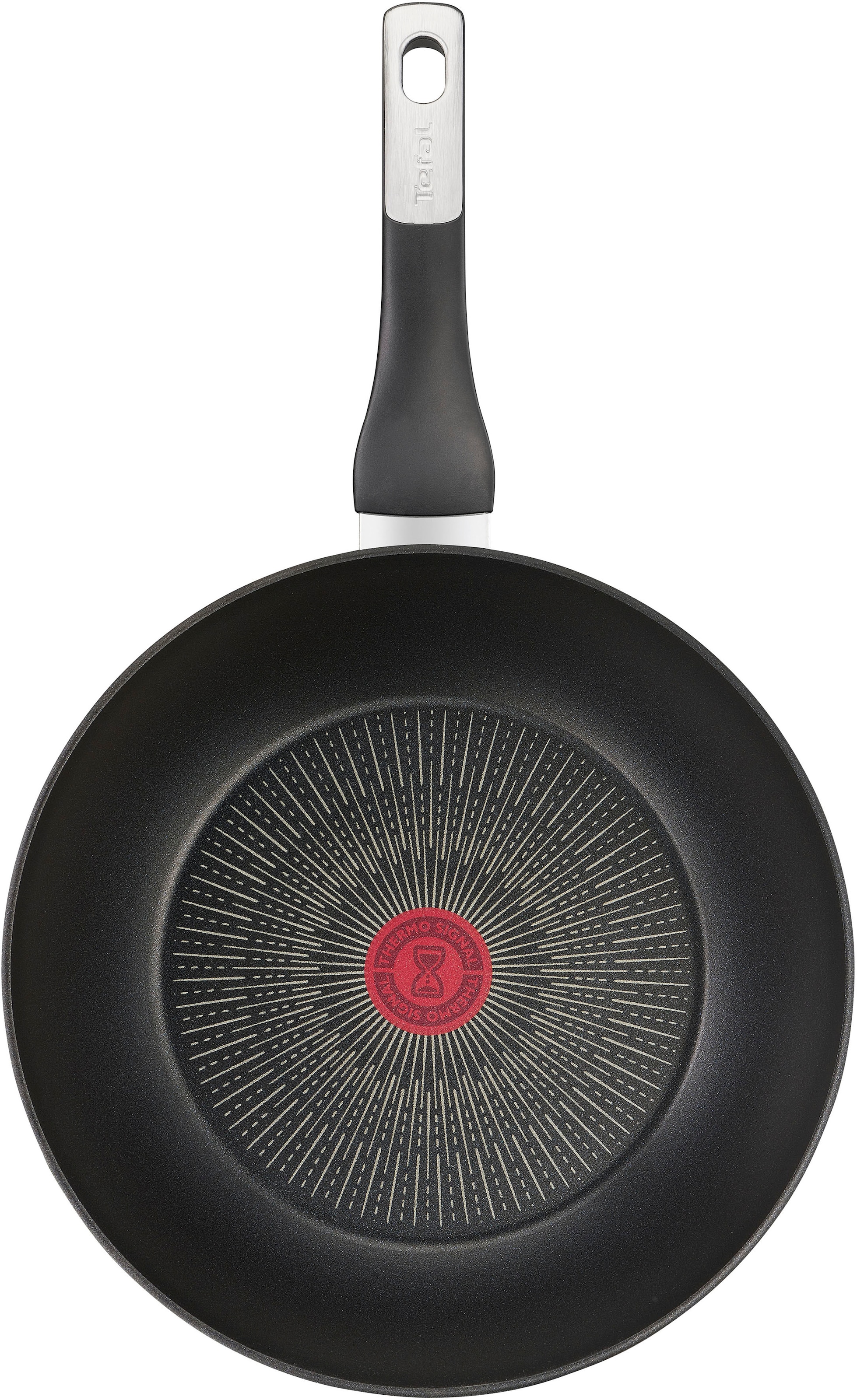 Tefal Wok »Unlimited«, Aluminium, kratzfest, Induktion, Temperaturanzeiger, Made In France, Ø 28 cm