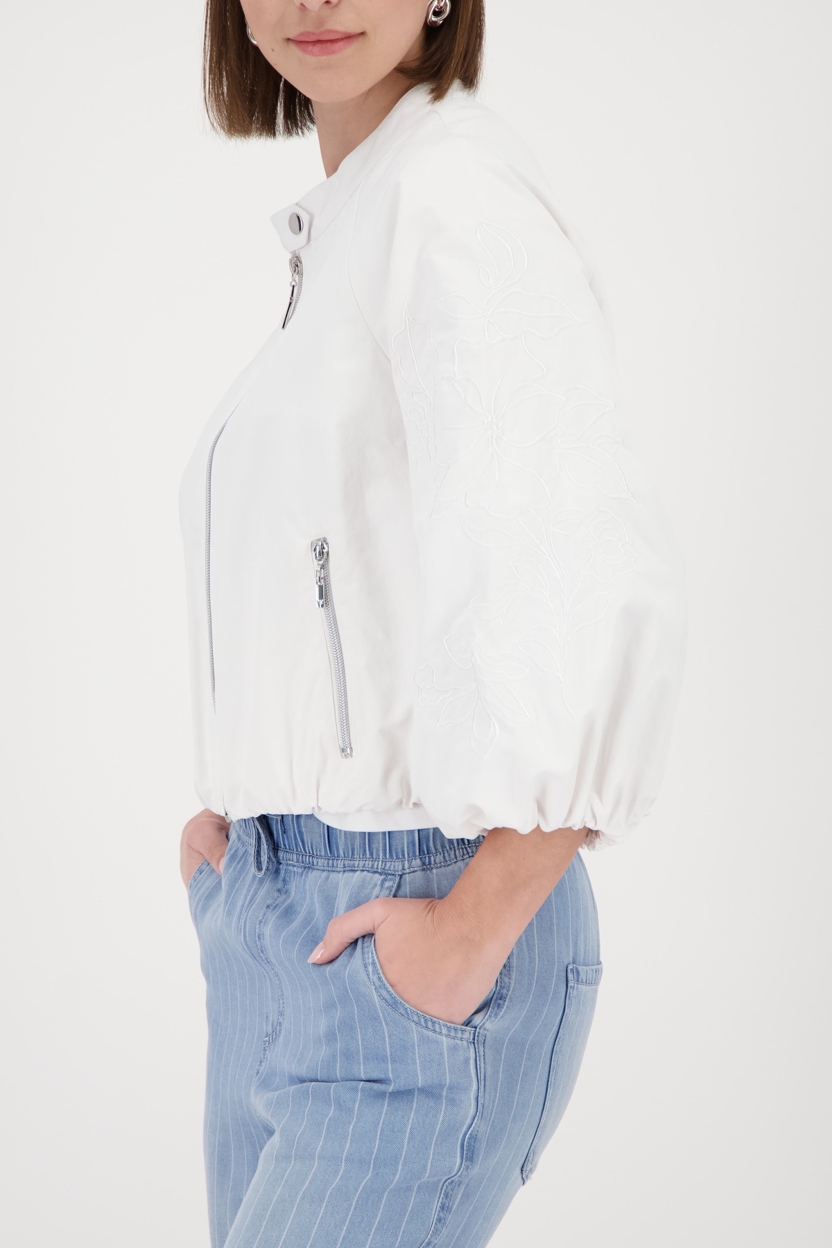 Monari Blouson ohne Kapuze Regular fit mit Stickerei