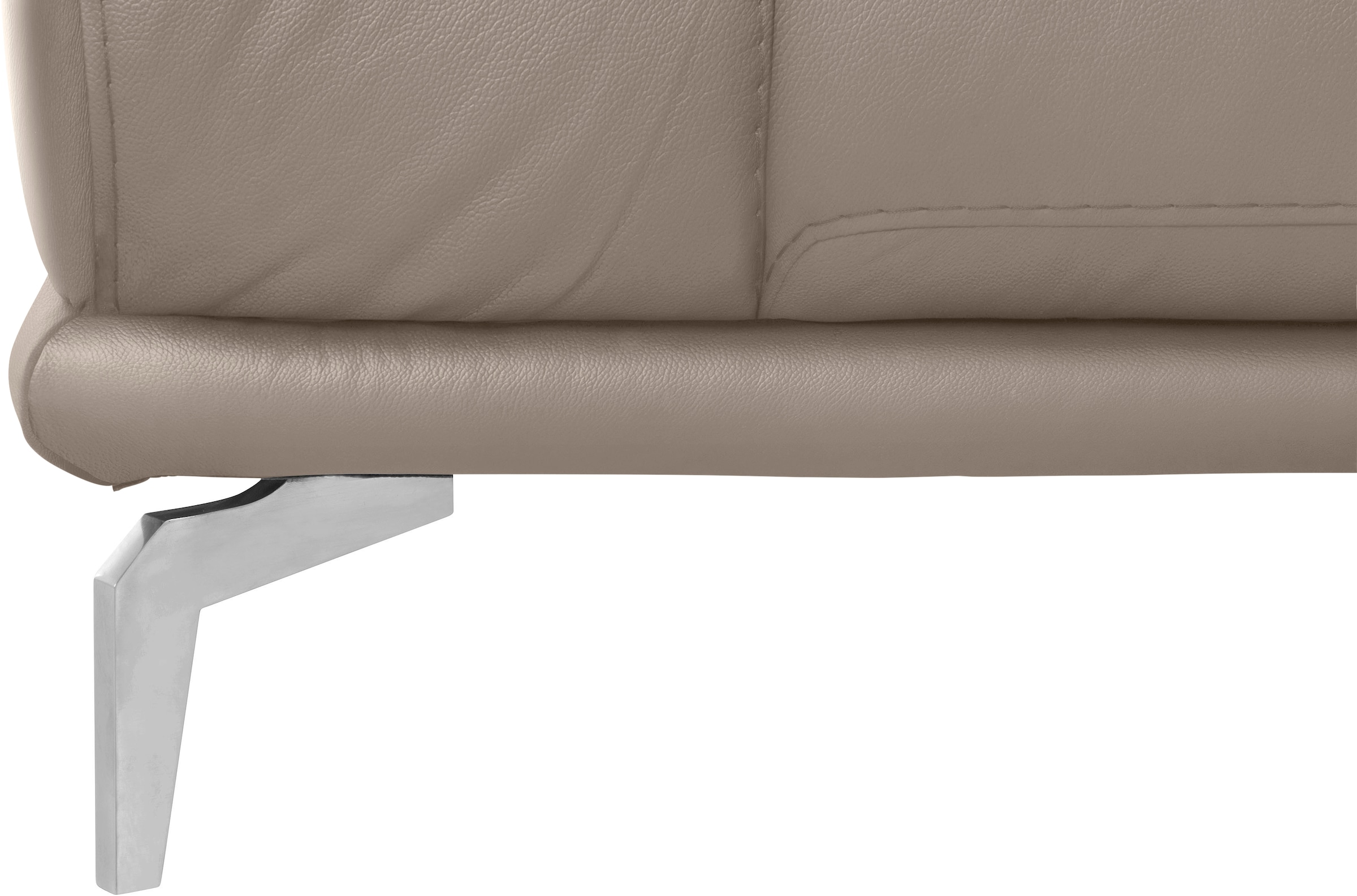 W.SCHILLIG 2,5-Sitzer »montanaa« mit Metallfüßen in Chrom glänzend, Breite 232 cm