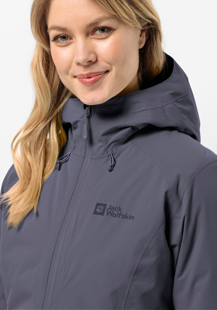 Jack Wolfskin Outdoorjacke »WISPER INS JKT W«, mit Kapuze