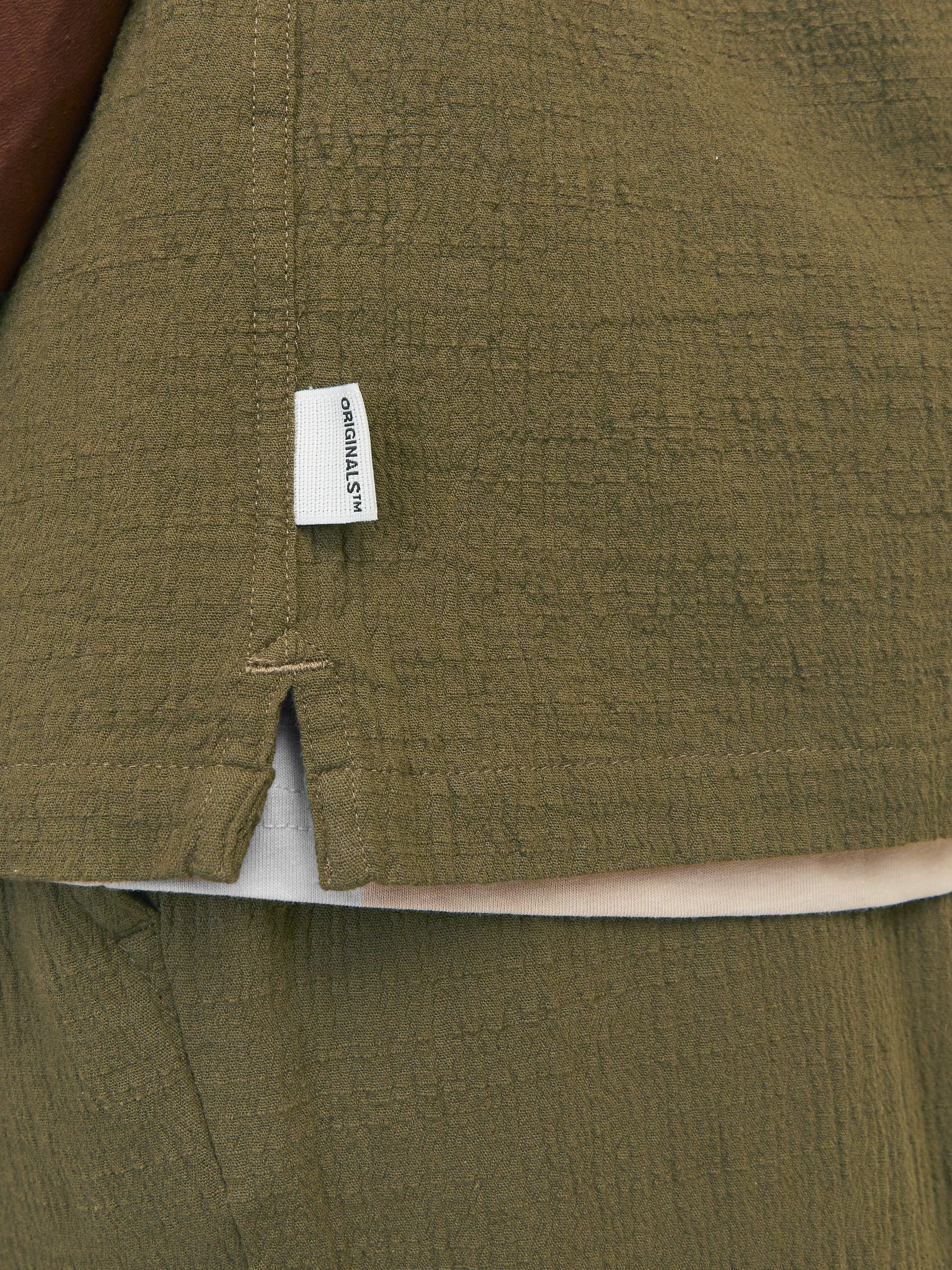 Jack & Jones Kurzarmhemd »JORLUKE CRINKLE RESORT SHIRT SS SN«