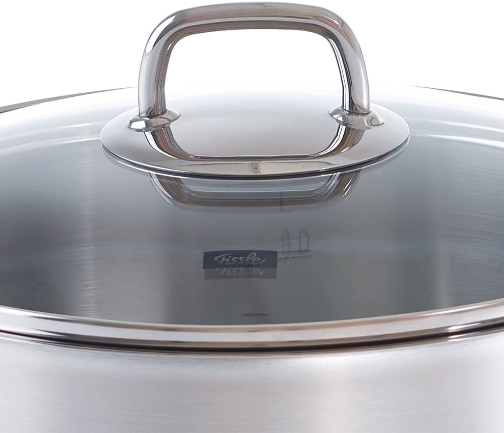 Fissler Topf-Set »Viseo« je 1 Kochtopf 16/20/24 cm, 1 Stielkasserolle 16 cm, 1 Bratentopf 20 cm, 9 Stk. tlg. Edelstahl 18/10