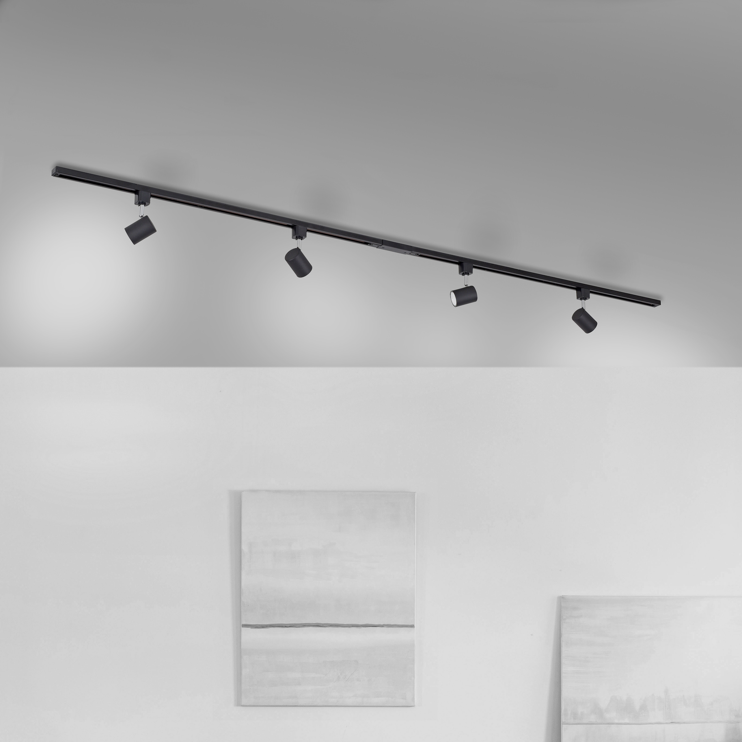JUST LIGHT Deckenleuchte »TARIK«, 4 flammig, Leuchtmittel GU10 | LED wechselbar, LED