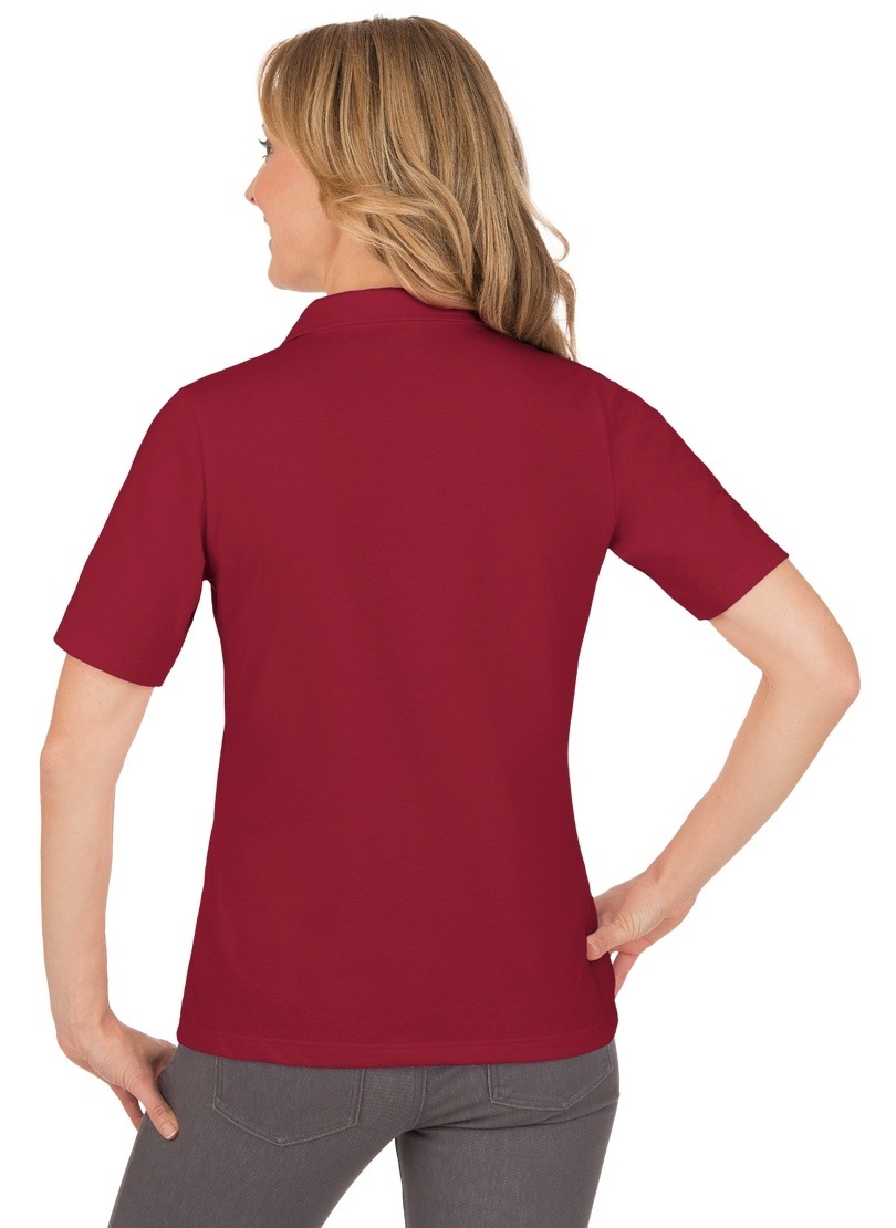 Trigema Poloshirt »TRIGEMA Poloshirt aus Baumwolle mit Kristallsteinen« 1 Stk.