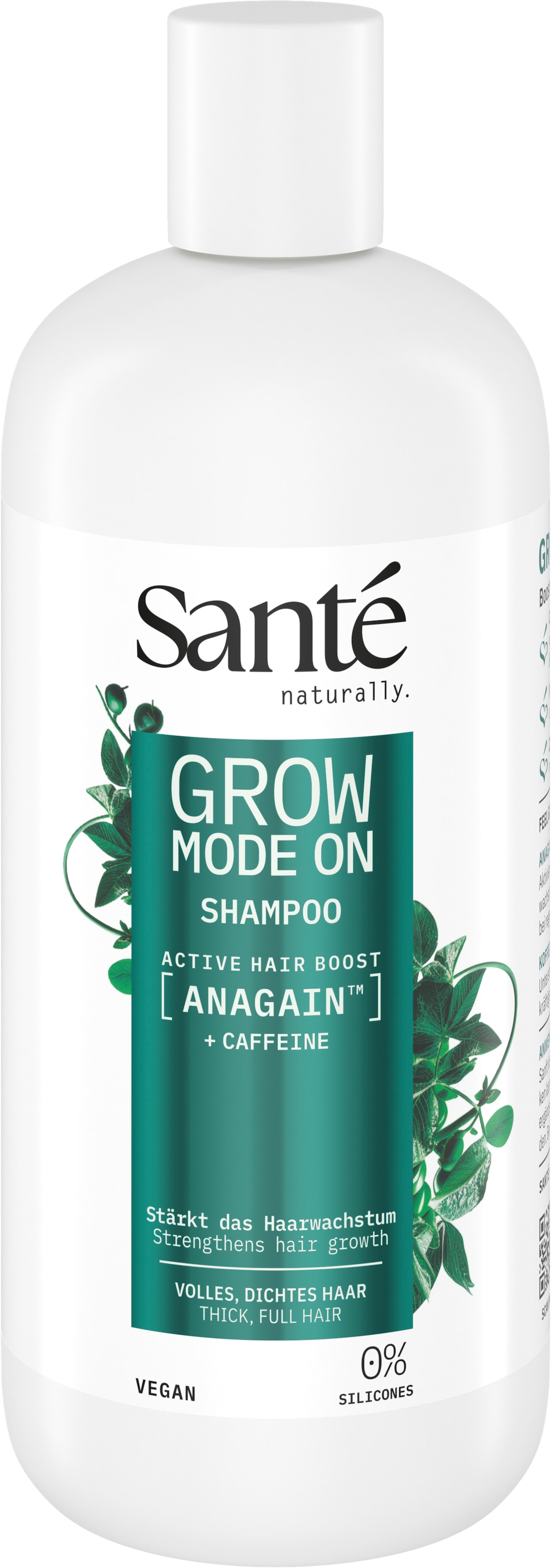 SANTE Haarshampoo »GROW MODE ON SHAMPOO« für alle Haartypen, mit AnaGain™, frei von Alkohol