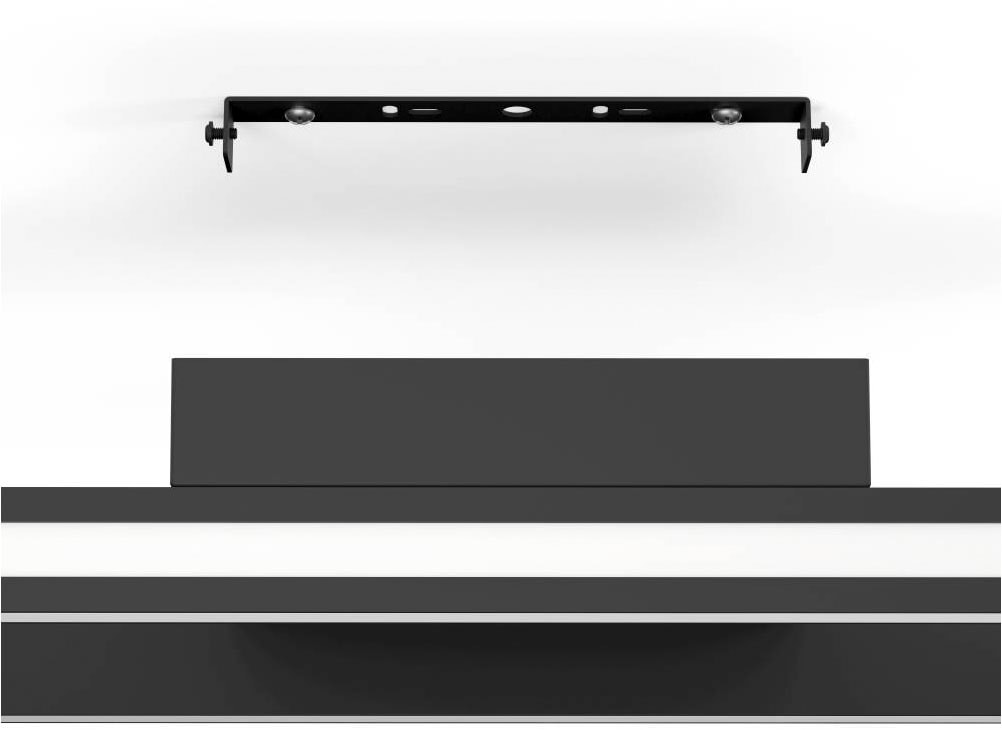 EGLO Deckenleuchte »SALVILANAS-Z« LED-Modul 1 Stk. warmweiß - kaltweiß App und Sprachsteuerung Alexa, dimmbar, Metall Deckenlampe schwarz