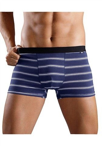 Buffalo Boxer »Boxershorts für Herren«, (Packung, 4 St.), mit schwarzem Webbund