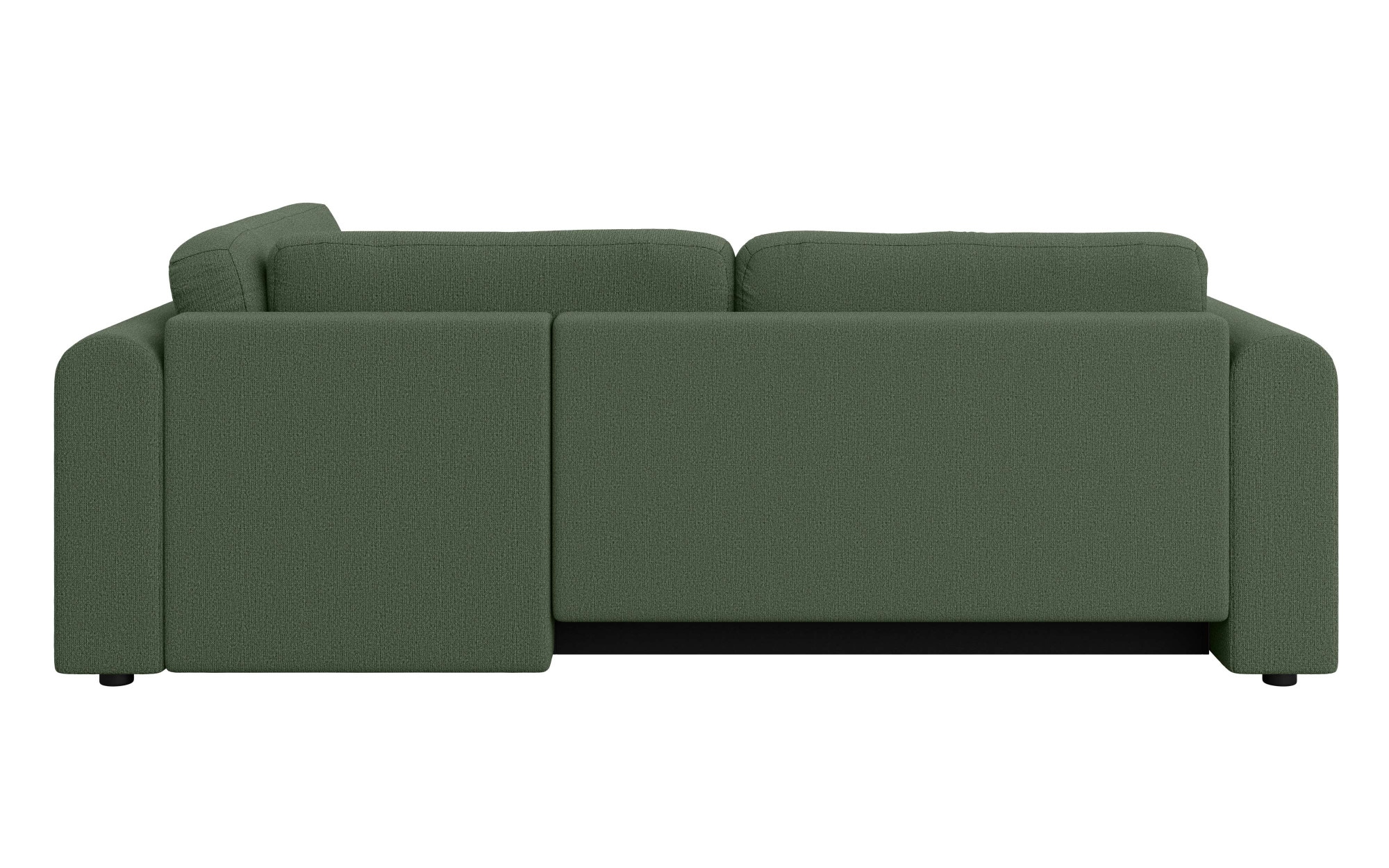 INOSIGN Ecksofa »Zacharia wahlweise Schlafsofa mit Bettkasten, B/T/H 250/166/86 cm«, L-Form mit Wellenunterfederung, Ottomane rechts oder links bestellbar
