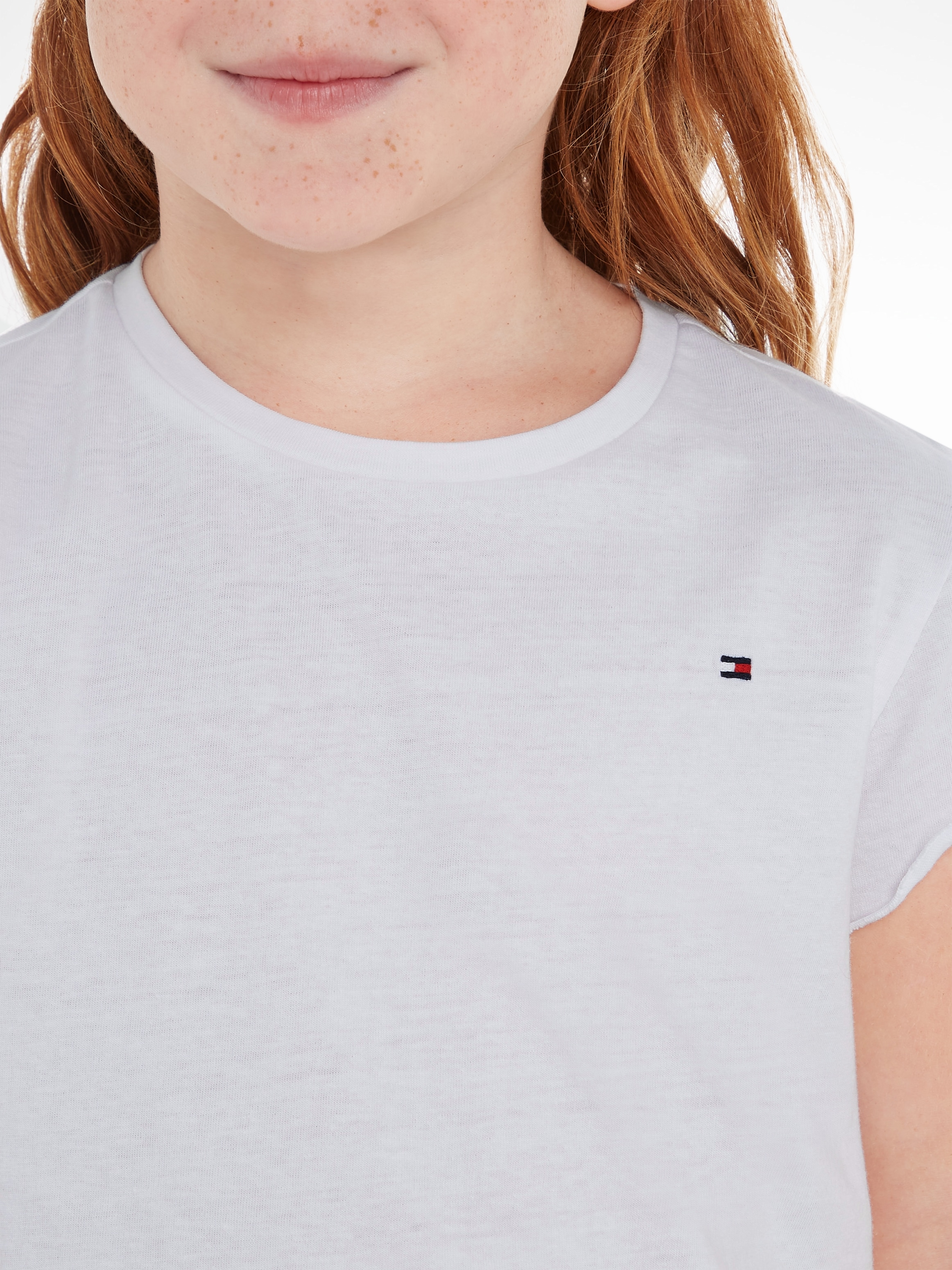 Tommy Hilfiger T-Shirt »ESSENTIAL RUFFLE SLEEVE TOP«, für Babys