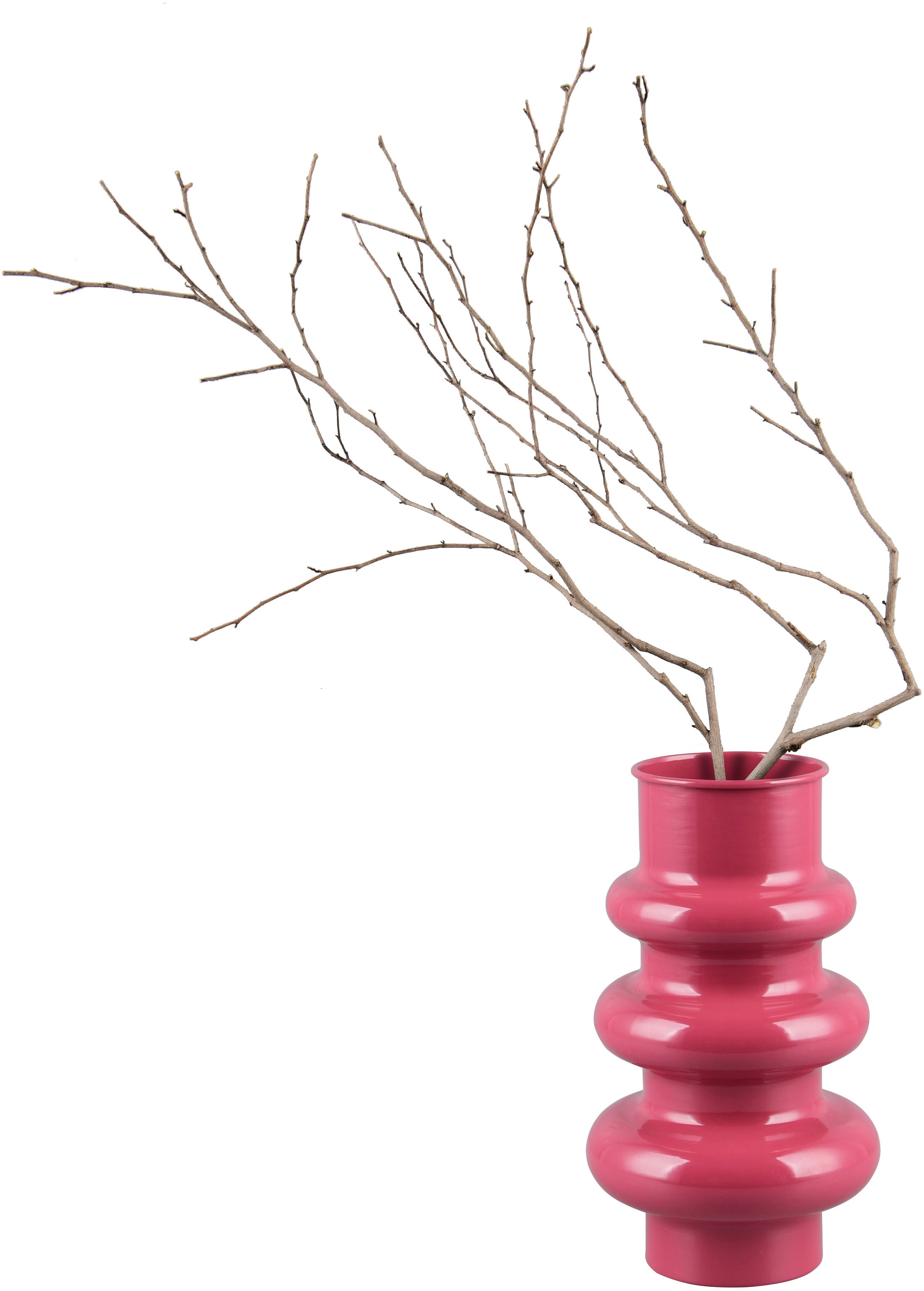 MIRRORS AND MORE Dekovase »HOOP« Bunte Dekovase in auffälliger Form