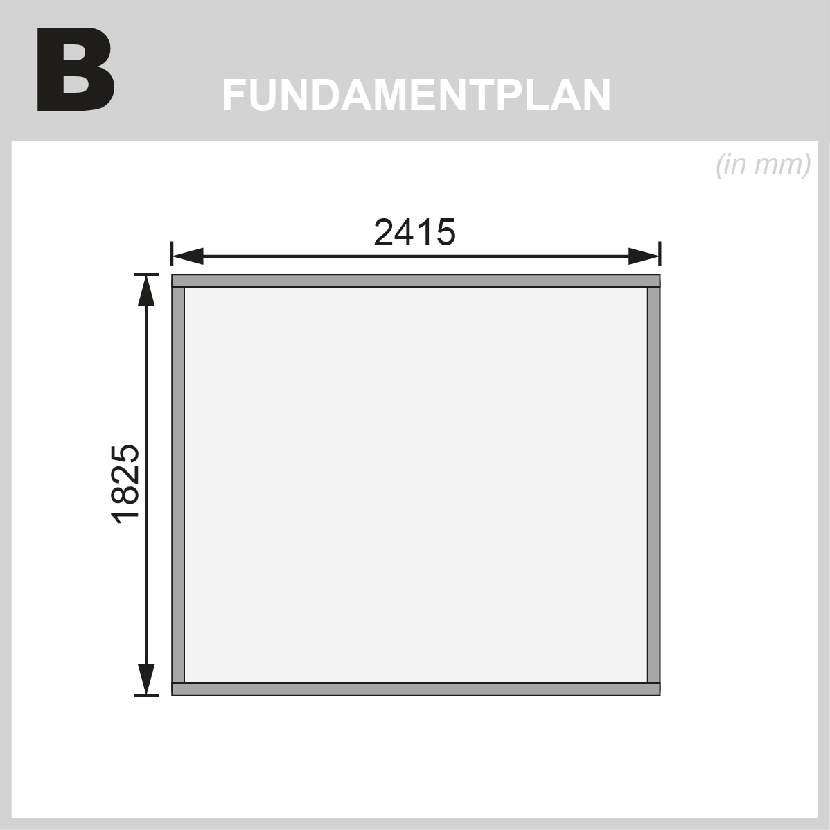 Karibu Gartenhaus »Stockach 3« naturbelassen, terragrau oder anthrazit