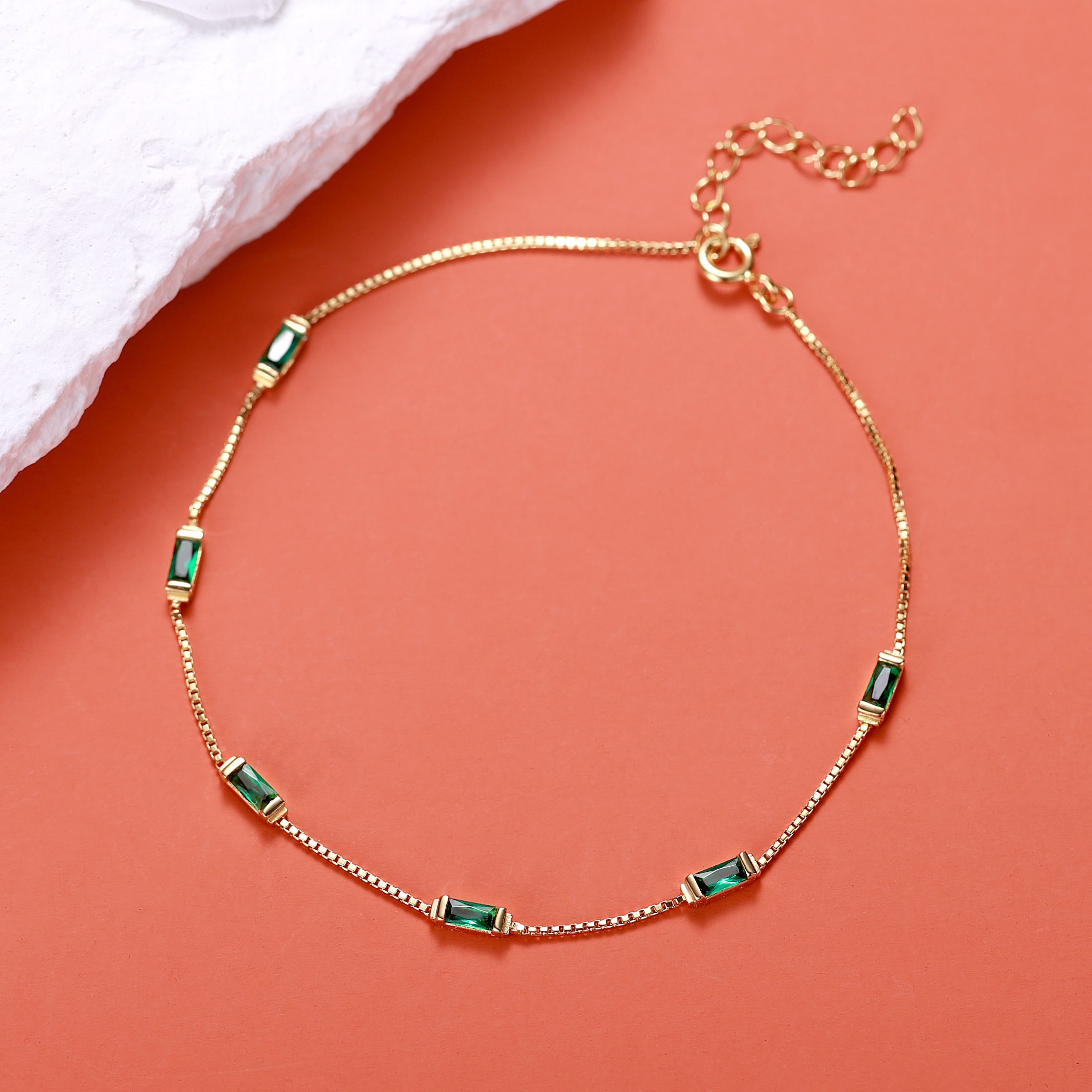 Firetti Armband »Schmuck Geschenk Silber 925 Armschmuck Armkette Rainbow« mit Zirkonia (synth.)