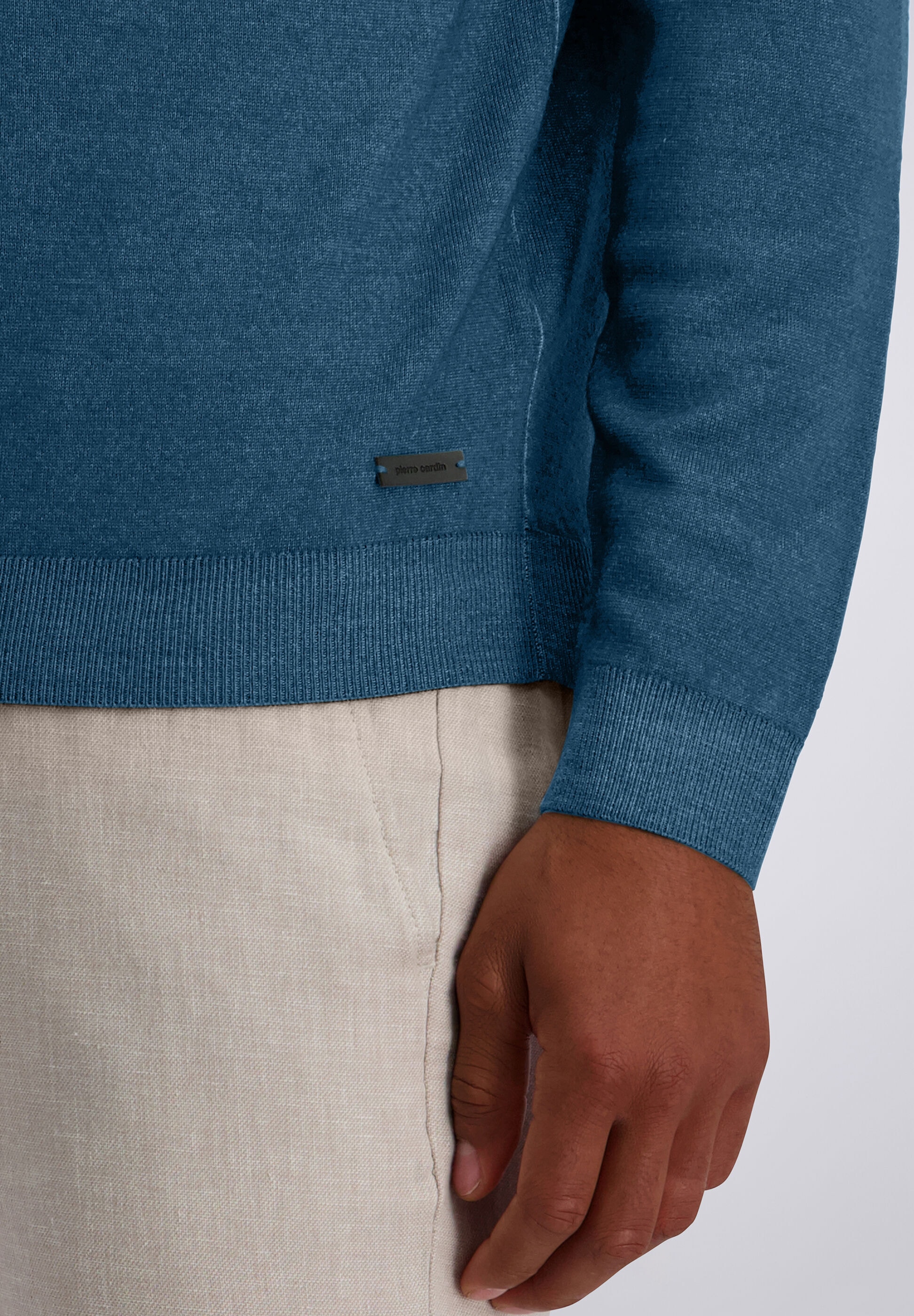 Pierre Cardin Strickpullover »Pierre Cardin Pullover« mit Rundhalsausschnitt