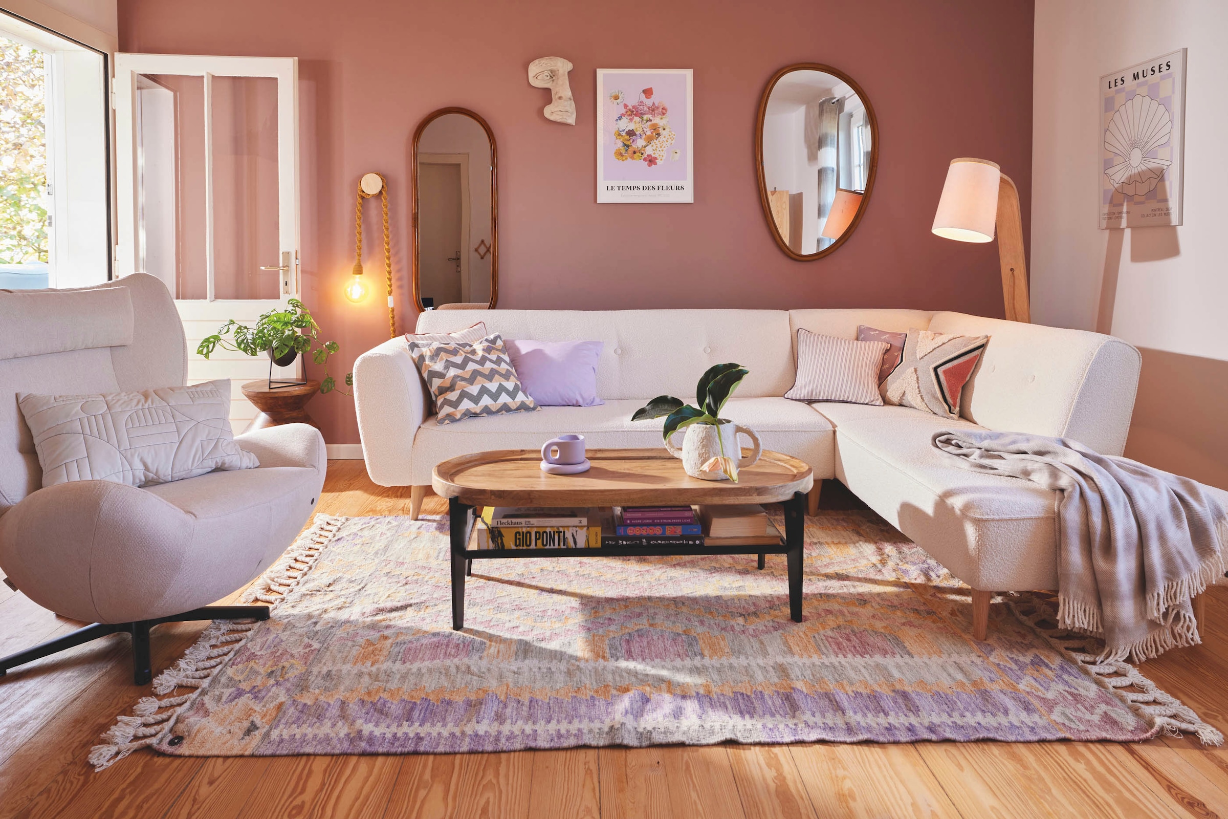 TOM TAILOR HOME Wandspiegel, mit TOM TAILOR Metallring am Rahmen