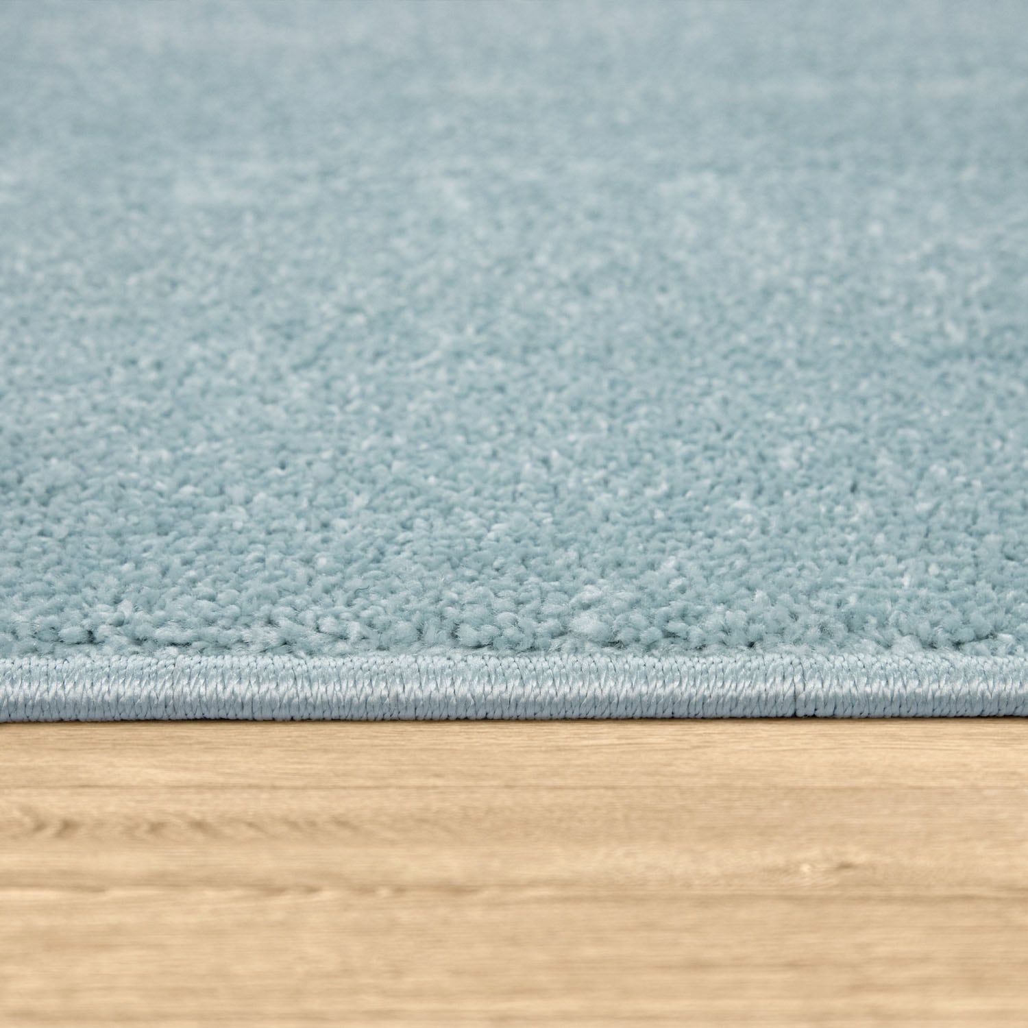 Paco Home Teppich »Porto 890«, rechteckig, 13 mm Höhe, Kurzflor, Uni-Farben, ideal im Wohnzimmer & Schlafzimmer