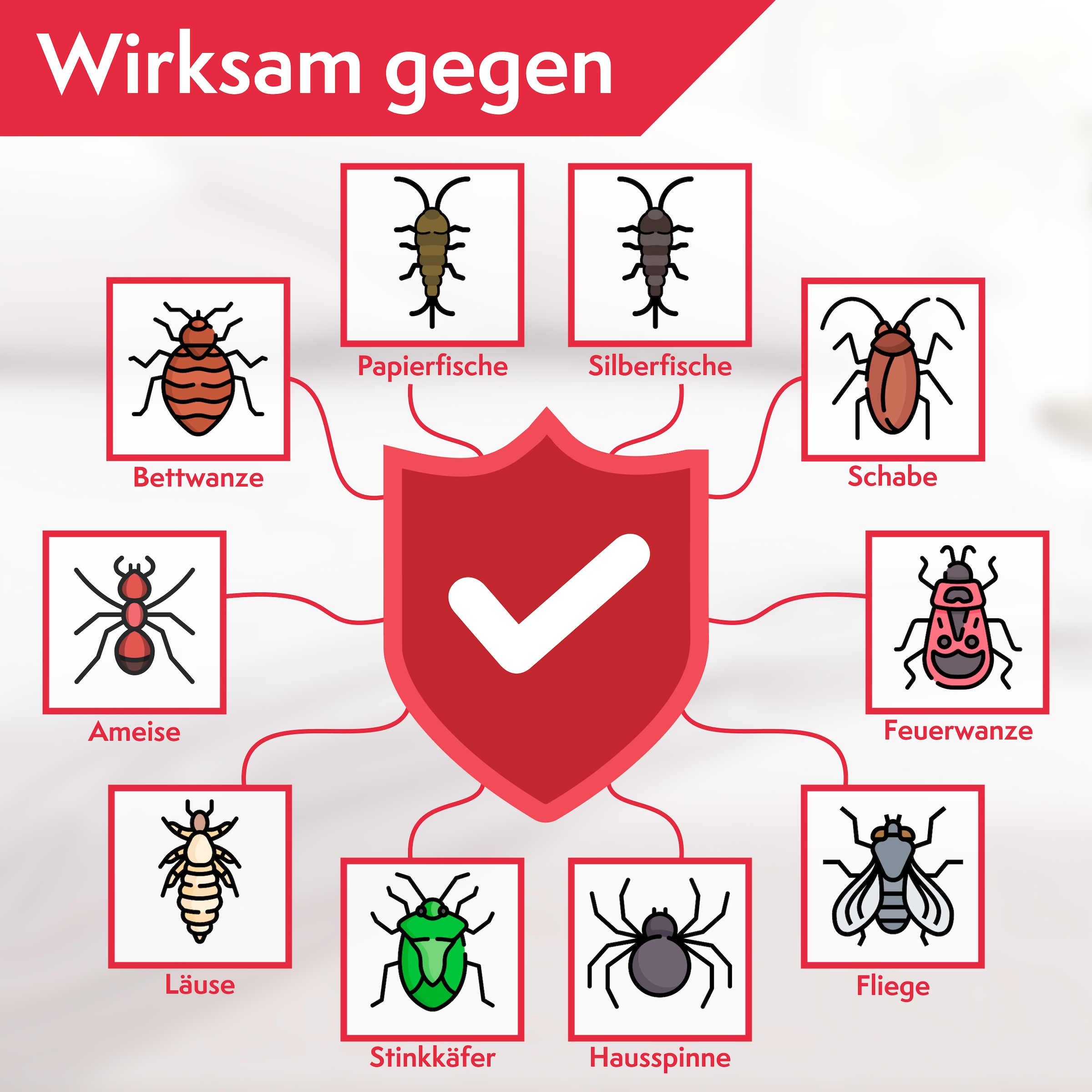 Pattler Insektenspray »Bekämpft Silberfische zuverlässig« 500 ml