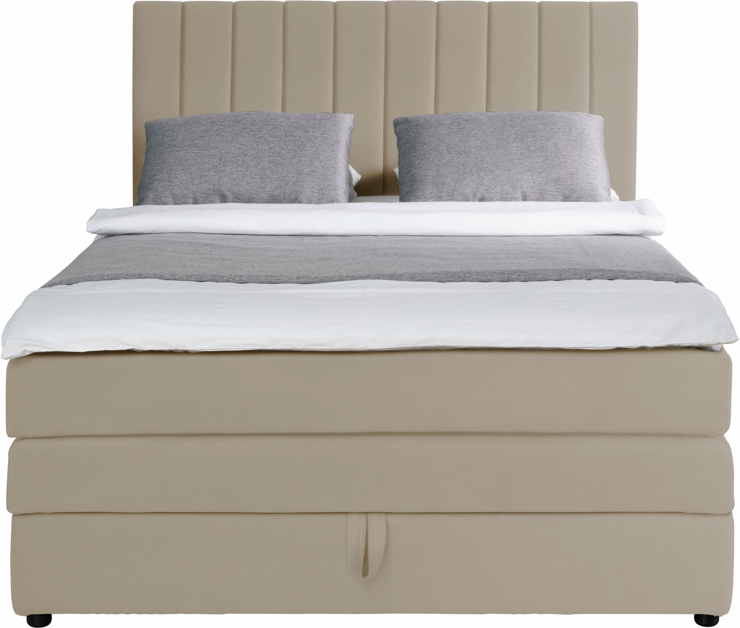 alina Boxspringbett »Marvin« inklusive Bettkasten und Topper, in diversen Ausführungen