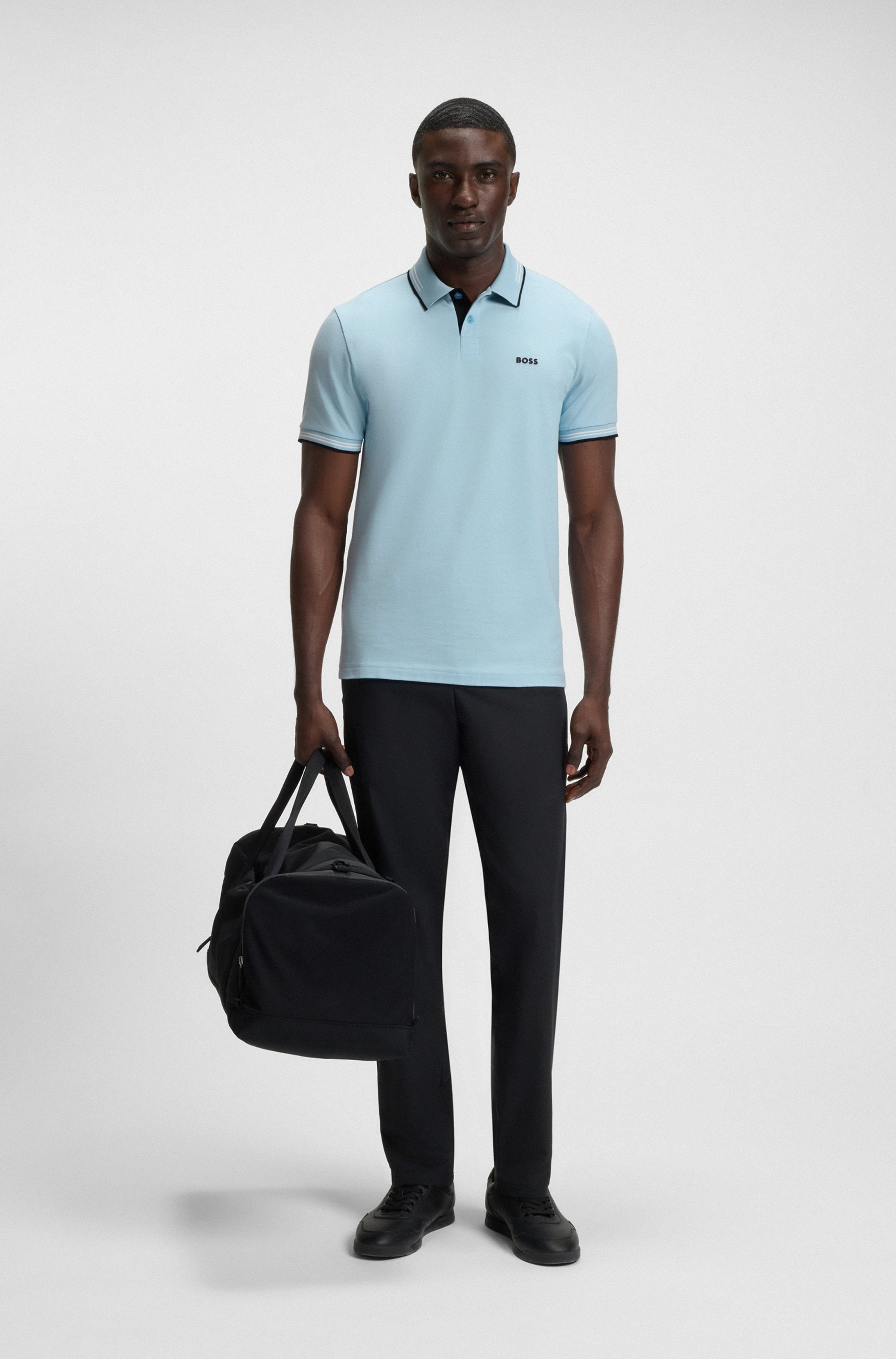 BOSS GREEN Poloshirt »Paul«, mit Polokragen