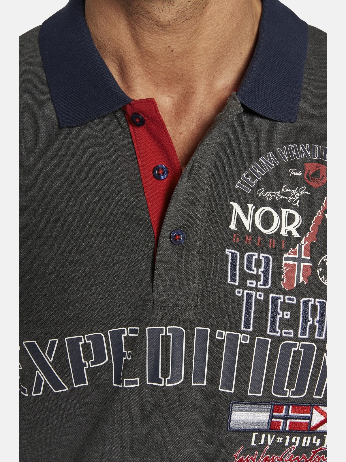 Jan Vanderstorm Poloshirt »Poloshirt ERLING«