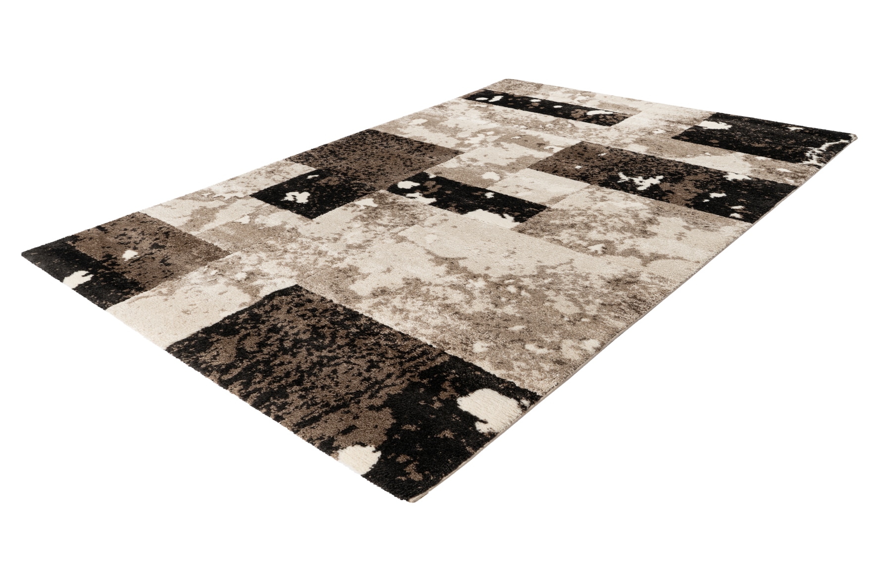 Obsession Teppich »My Canyon 971« rechteckig 20 mm Höhe modernes Patchwork Design, weiche Qualität, Wohnzimmer