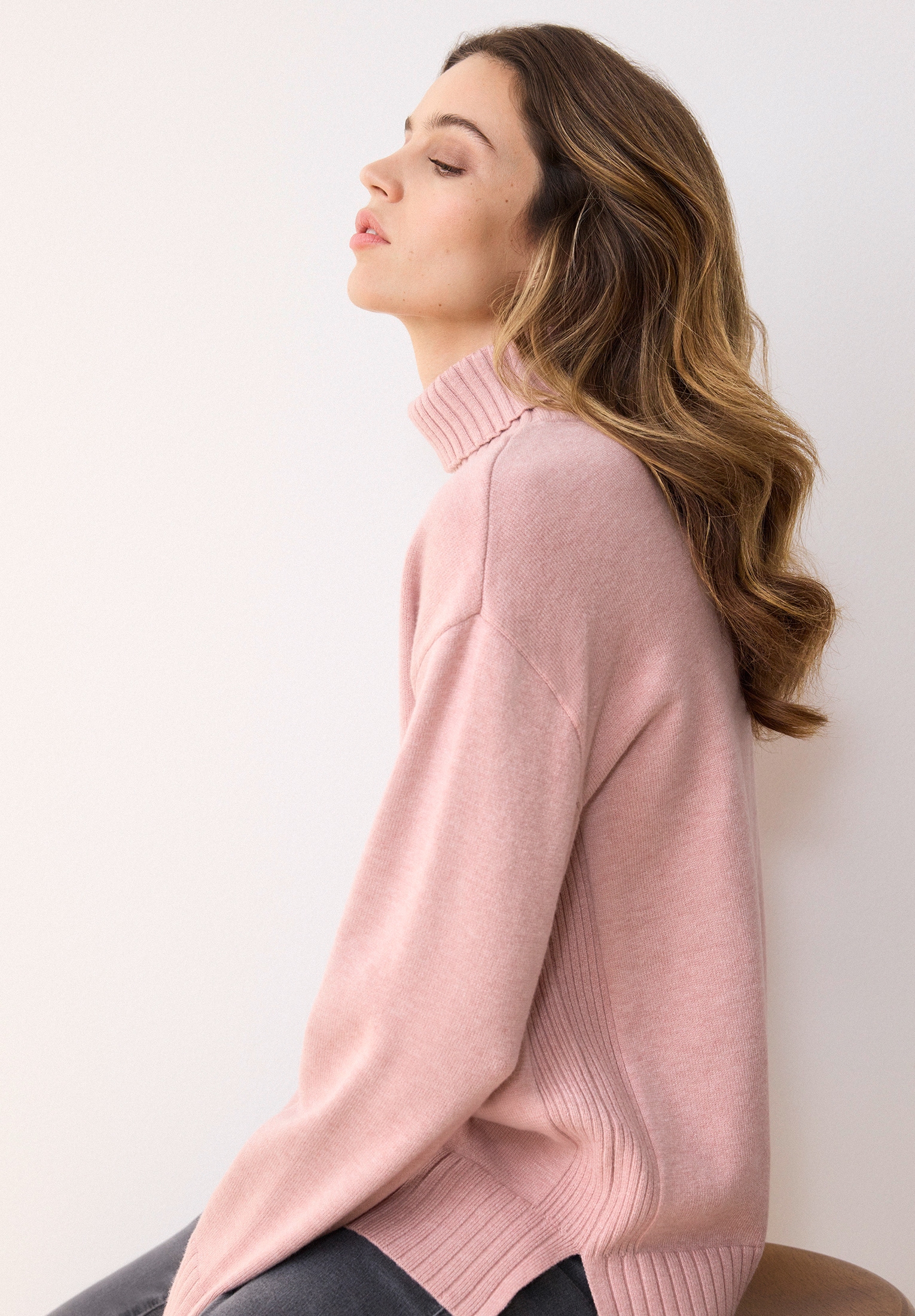 Betty Barclay Rundhalspullover »Feinstrickpullover mit hohem Kragen«