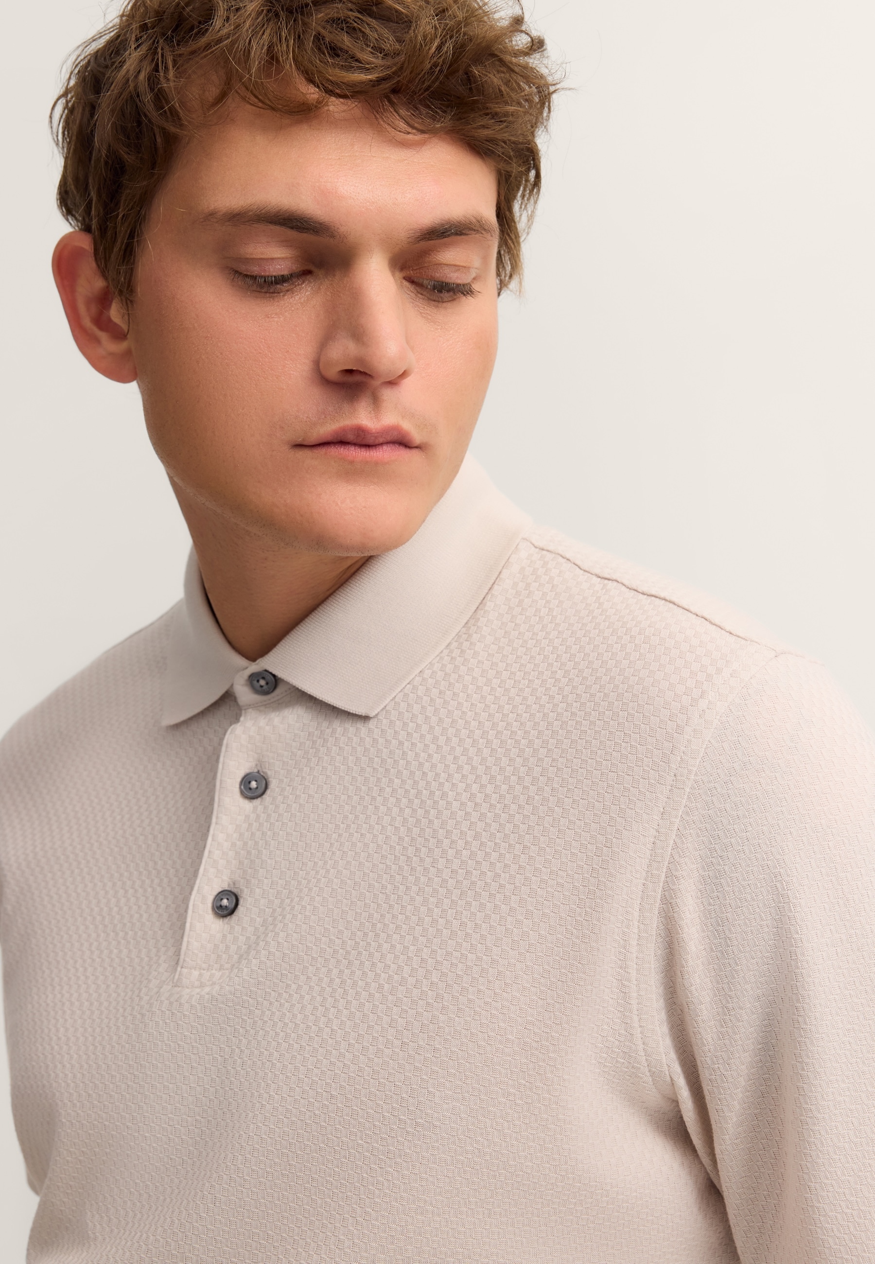 bugatti Poloshirt mit einer Baumwoll-Struktur