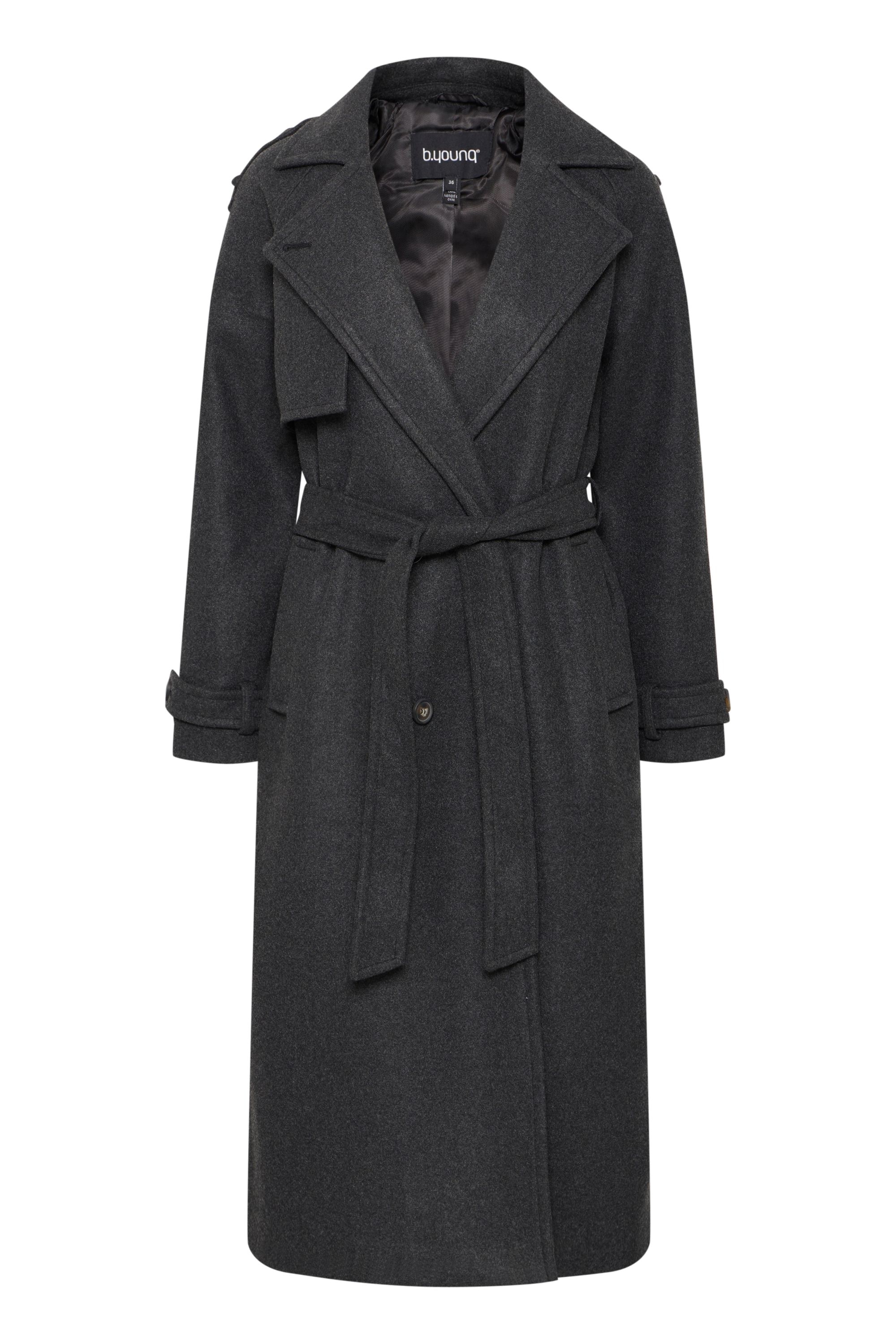 Wollmantel »Wollmantel BYCILIA TRENCH COAT -«