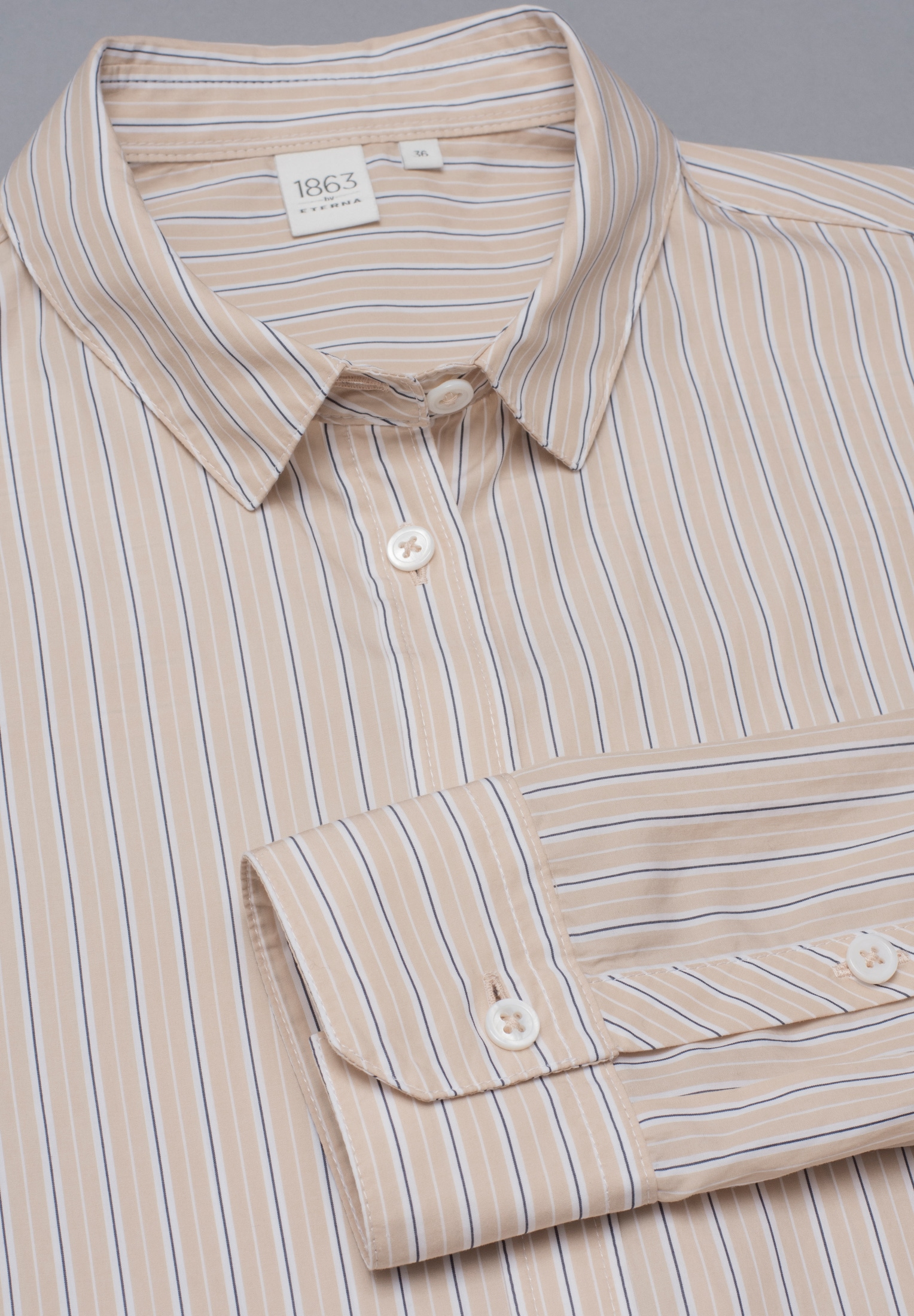 Eterna Hemdbluse »LOOSE FIT« EASY IRON (bügelleicht)