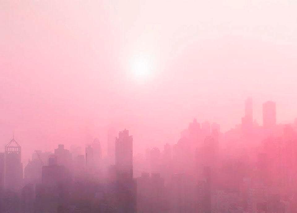 Komar Bild »City Dusk«, Städte, (1 St.), Wandbild zur Dekoration - ohne Rahmen