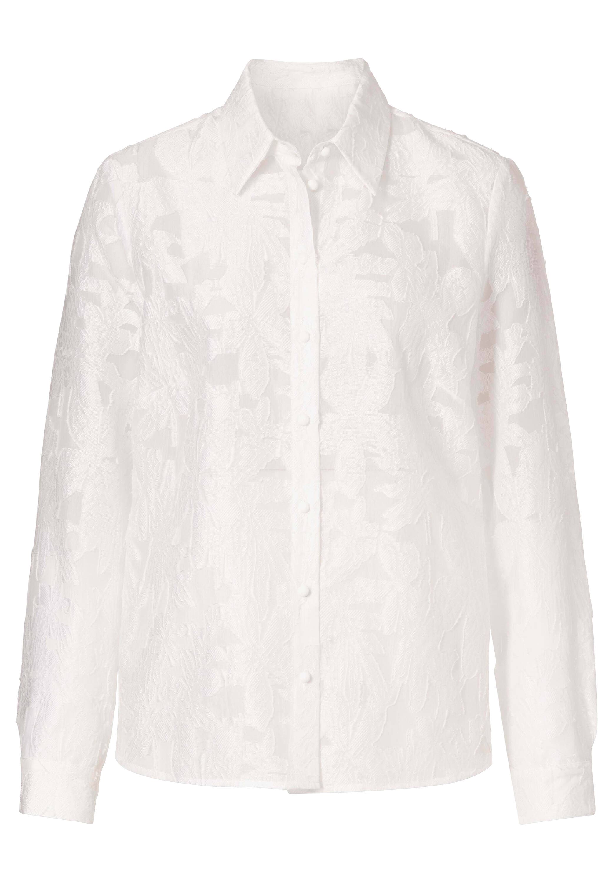 heine Hemdbluse »Bluse Hemdbluse in Ausbrenner-Optik«