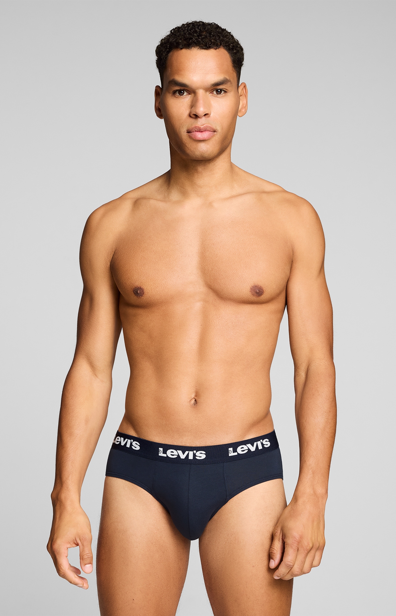 Levi's® Slip »LEVIS MEN REPEAT LOGO BRIEF« 2er Pack,  mit Logobund, Cotton-Mix, ohne Eingriff
