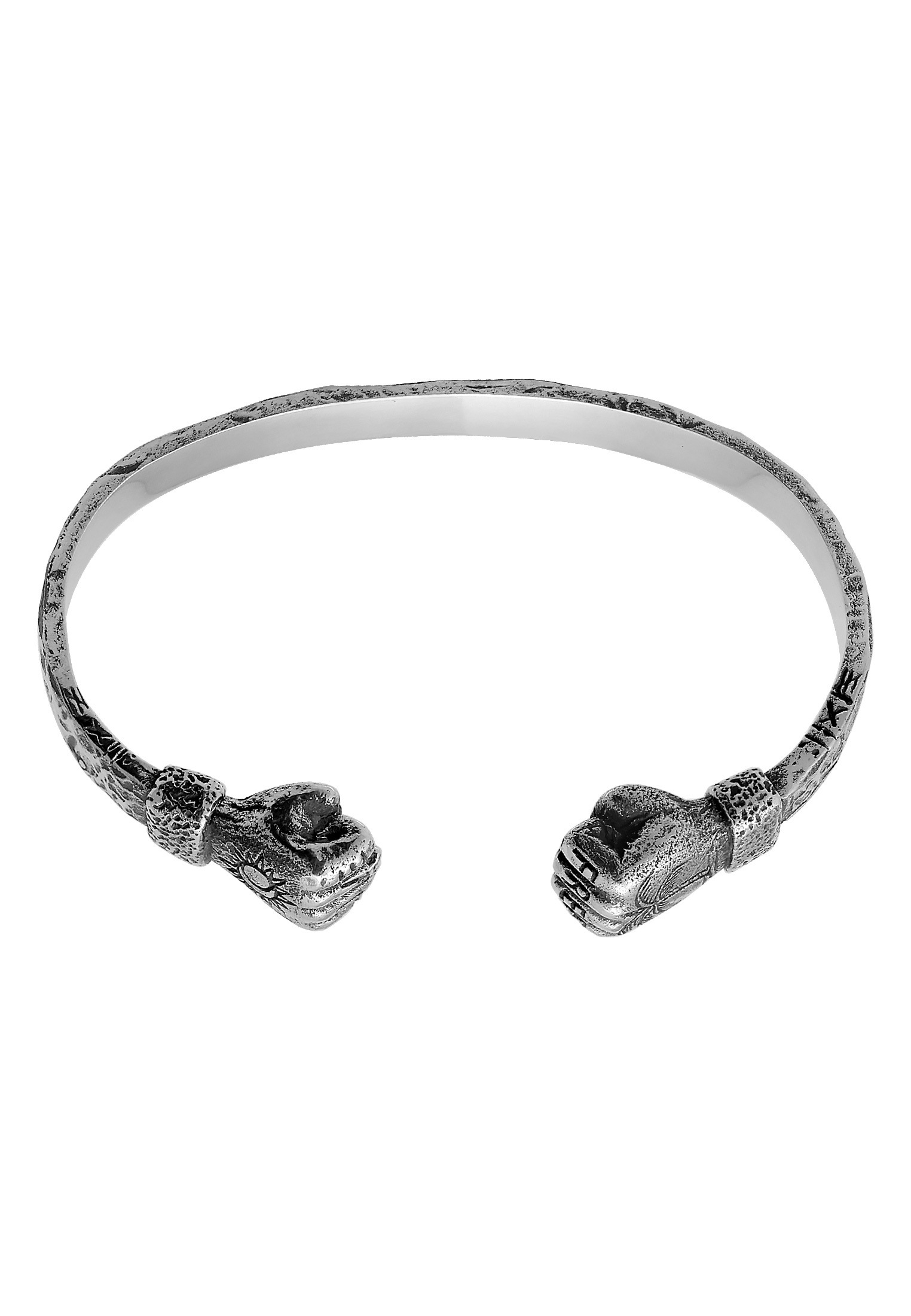 HAZE & GLORY Armreif »Armband Armreif - Live Free 925 Silber«