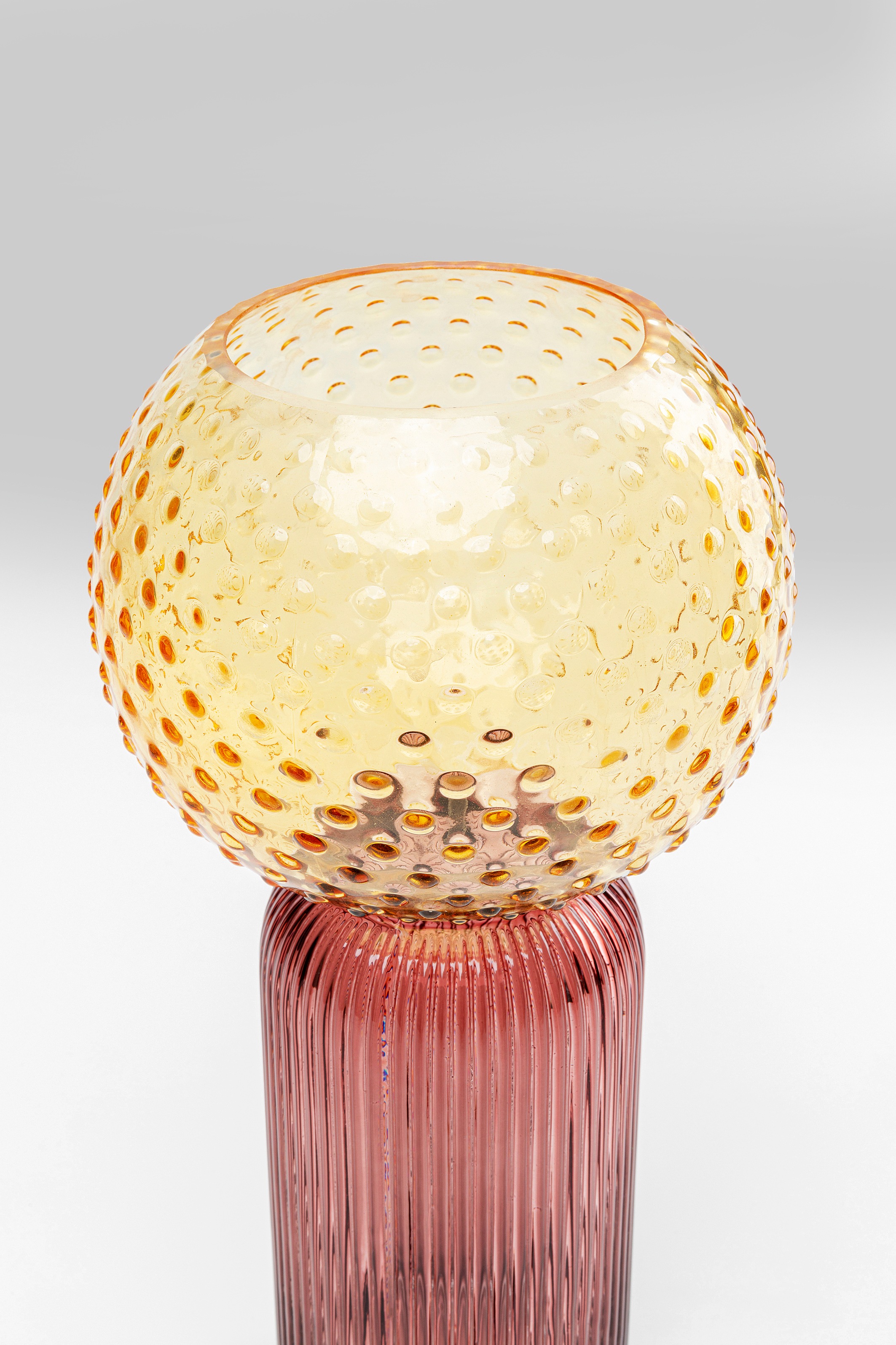 Kare Design Tischvase »Vase Marvelous Duo Gelb Lila 31cm«