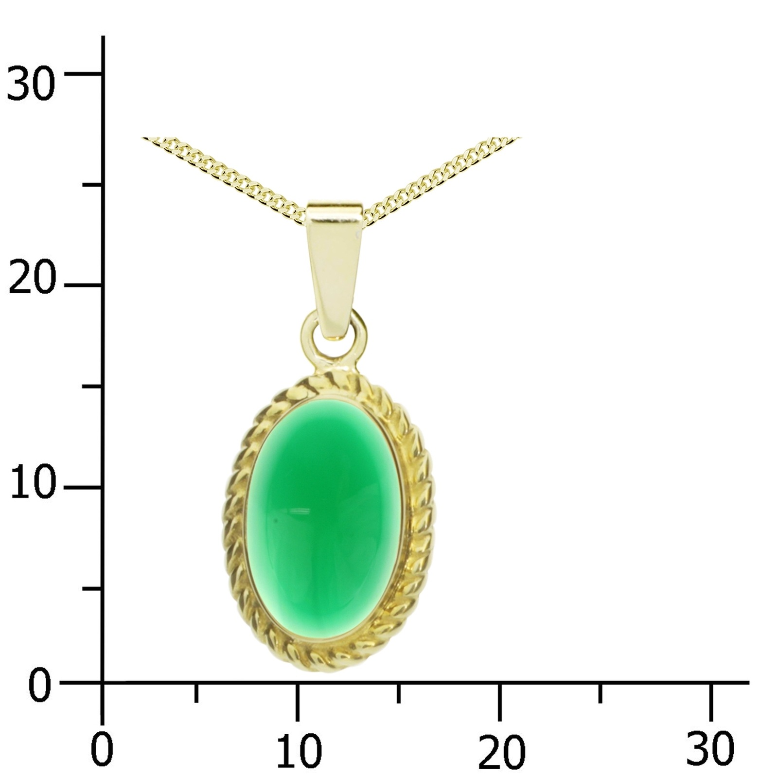 OSTSEE-SCHMUCK Kette mit Anhänger »Ostsee-Schmuck Kette mit Anhänger Julie Kette mit Anhänger Julie«