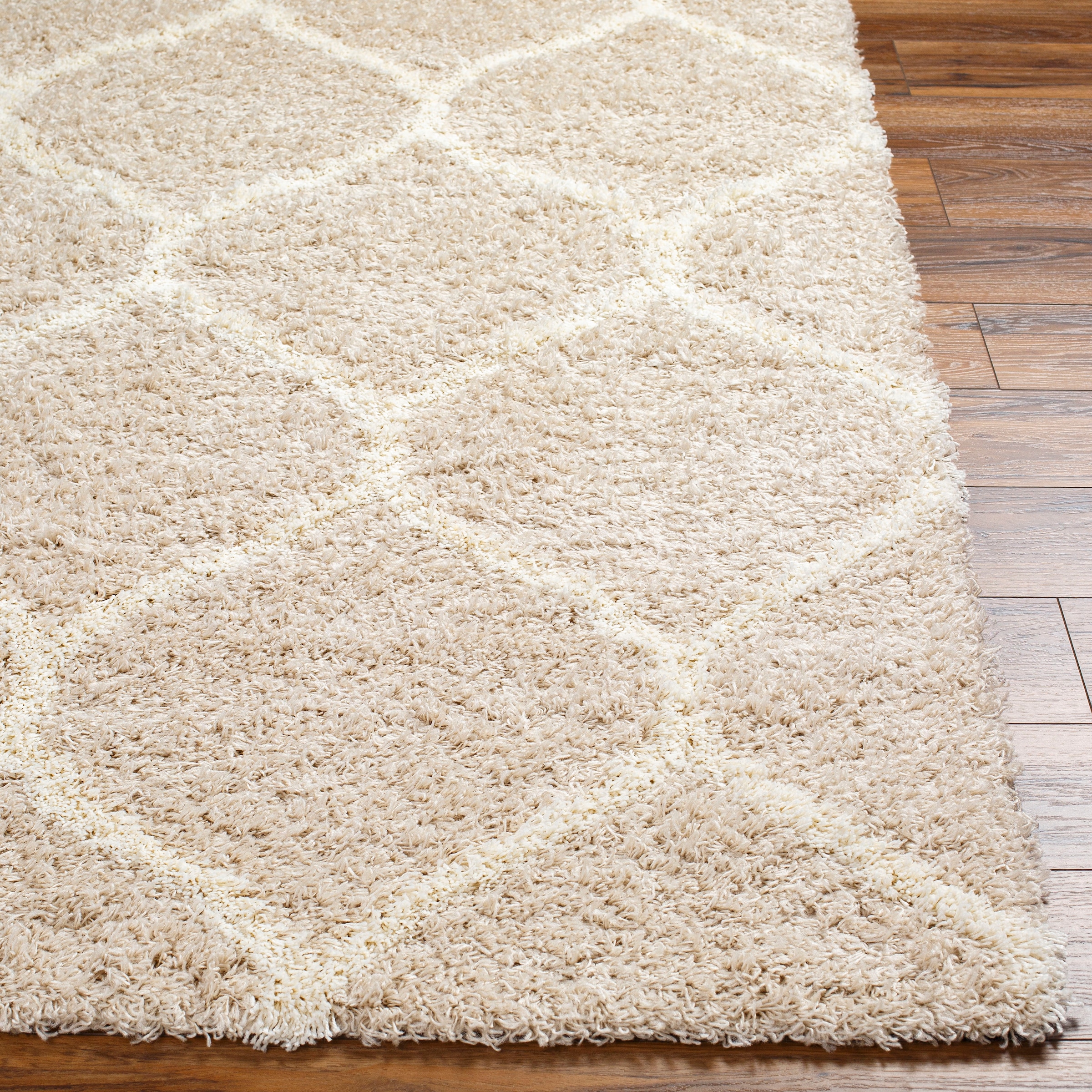 Livabliss Hochflor-Teppich »SMOLENSK« rechteckig 52 mm Höhe Flauschig, Langflor, Weich, Boho Wohnzimmerteppich, Grau